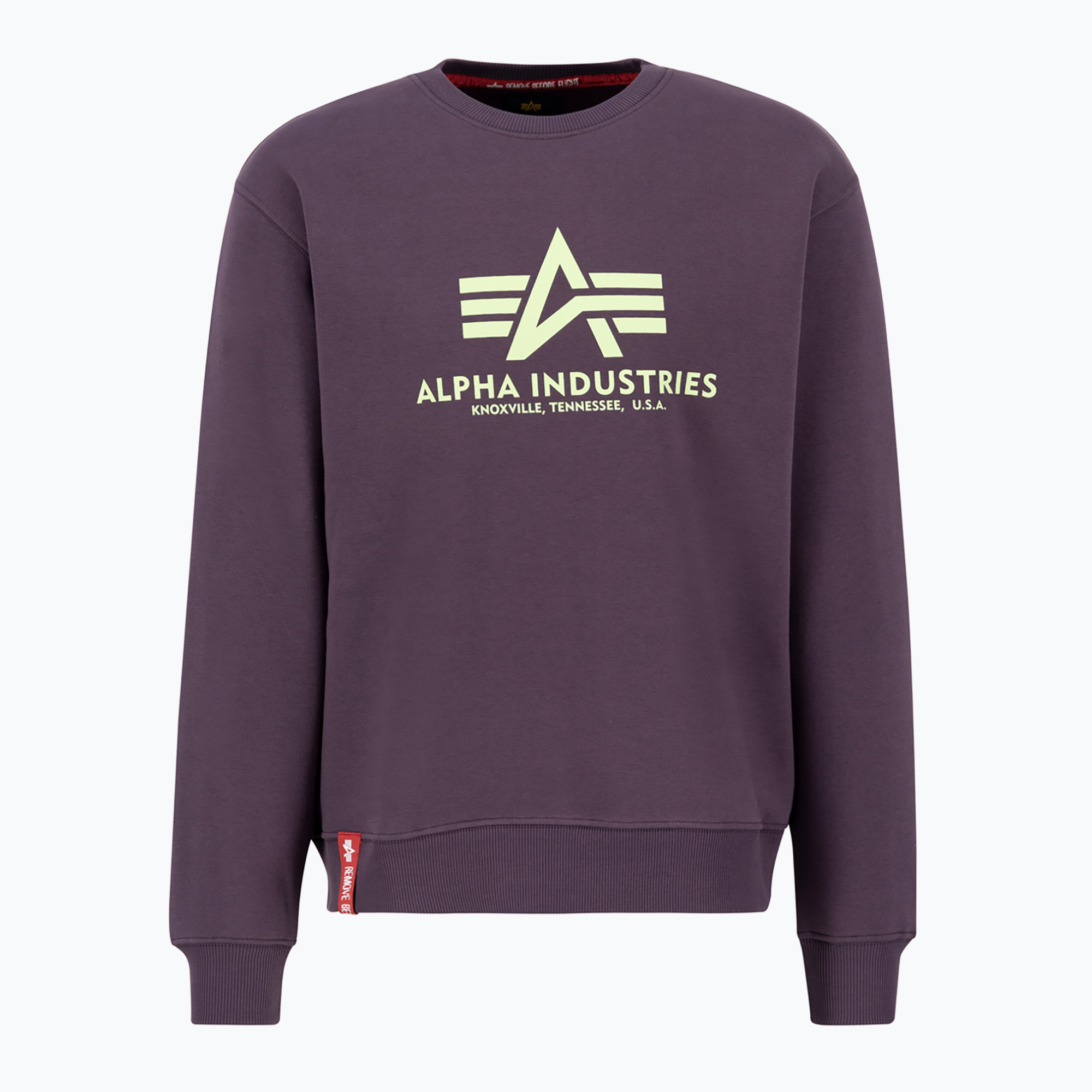 Bluză pentru bărbați Alpha Industries Basic plum (Basic 178302719)