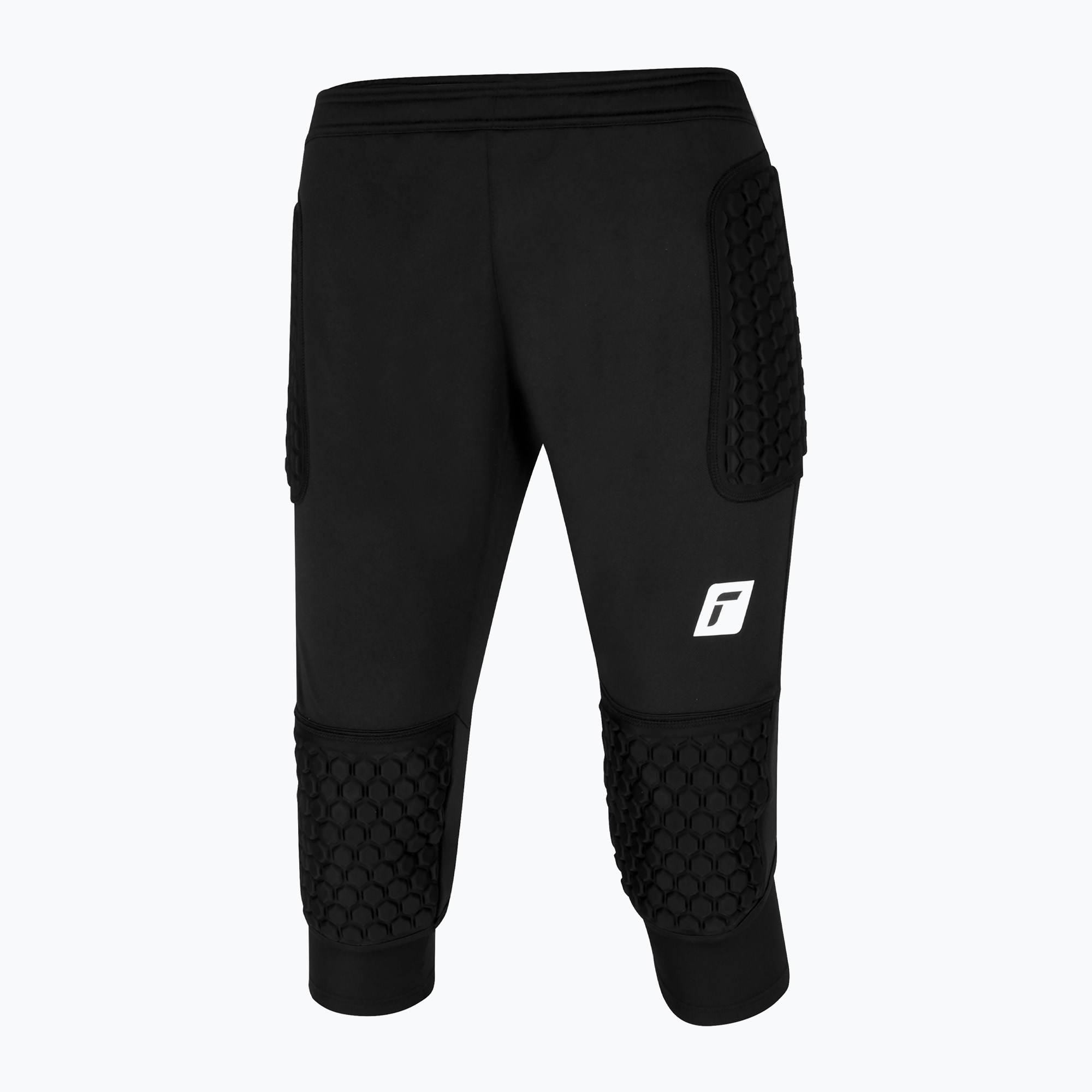Pantaloni de portar pentru copii Reusch Contest 3/4 Short Advance Junior black/silver (Contest 3/4 Short Advance Junior 5227215-7702)