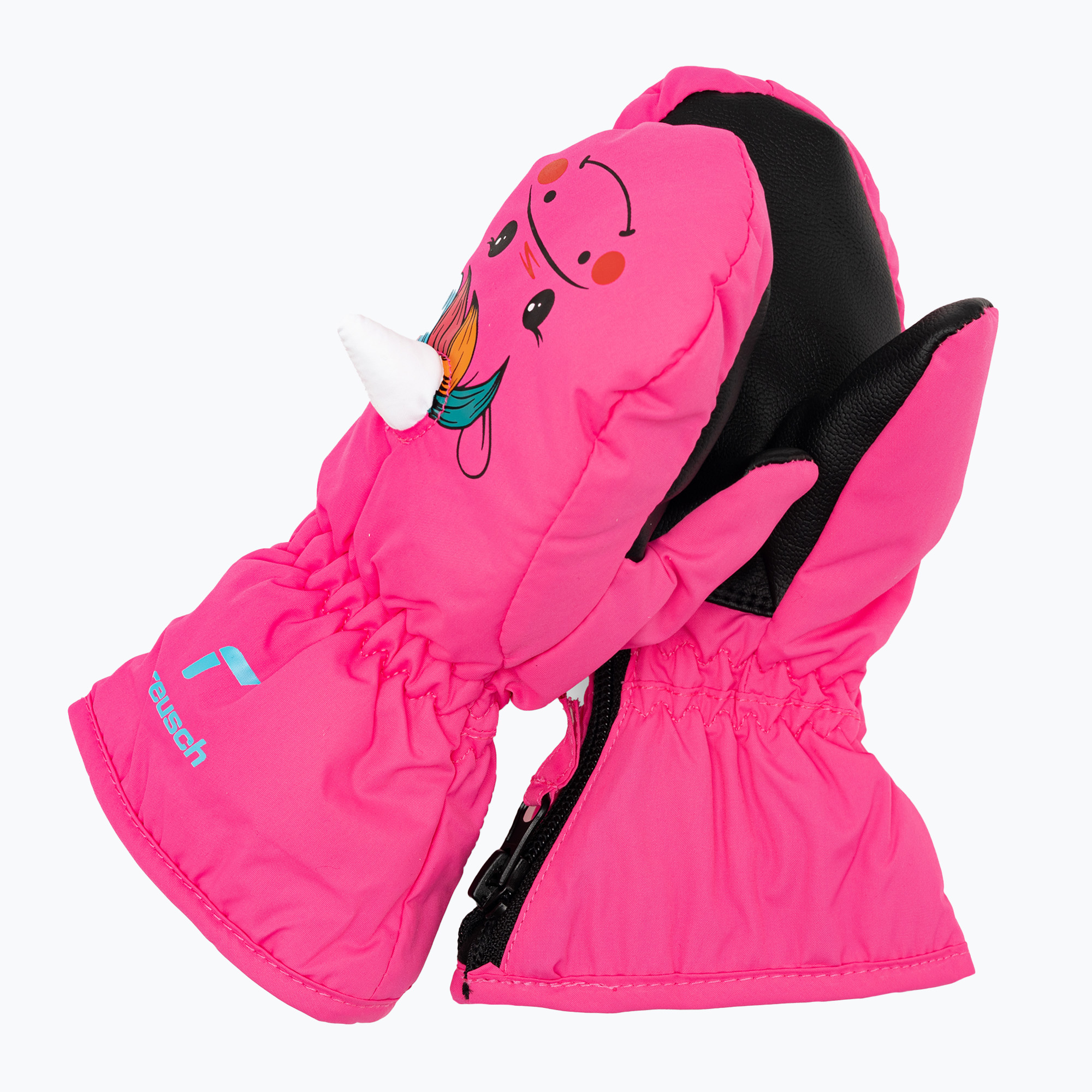 Mănuși de schi pentru copii Reusch Sweety Mitten roz unicorn roz