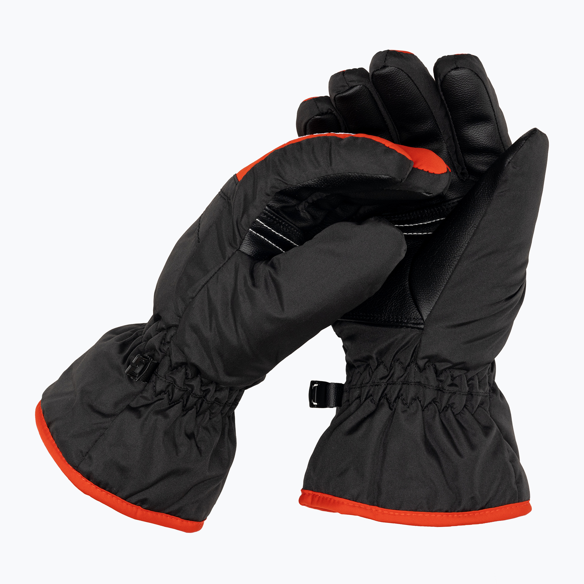 Mănuși de schi pentru copii Reusch Alan black/fire red