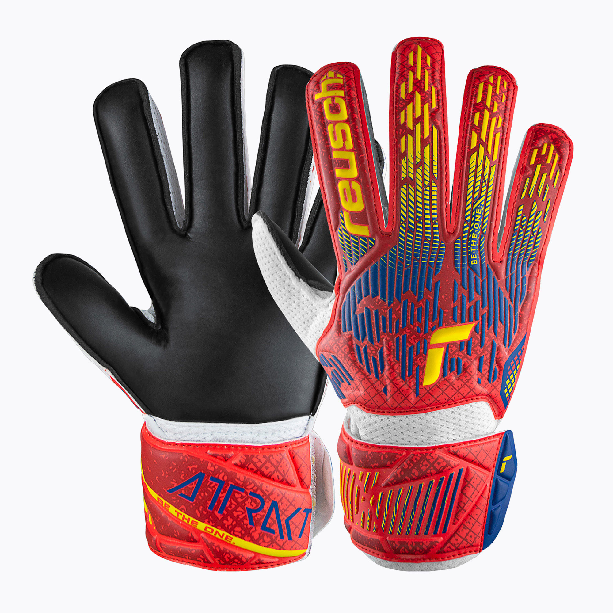 Mănuși de portar Reusch Attrakt Solid Spain (Attrakt Solid 5470016)