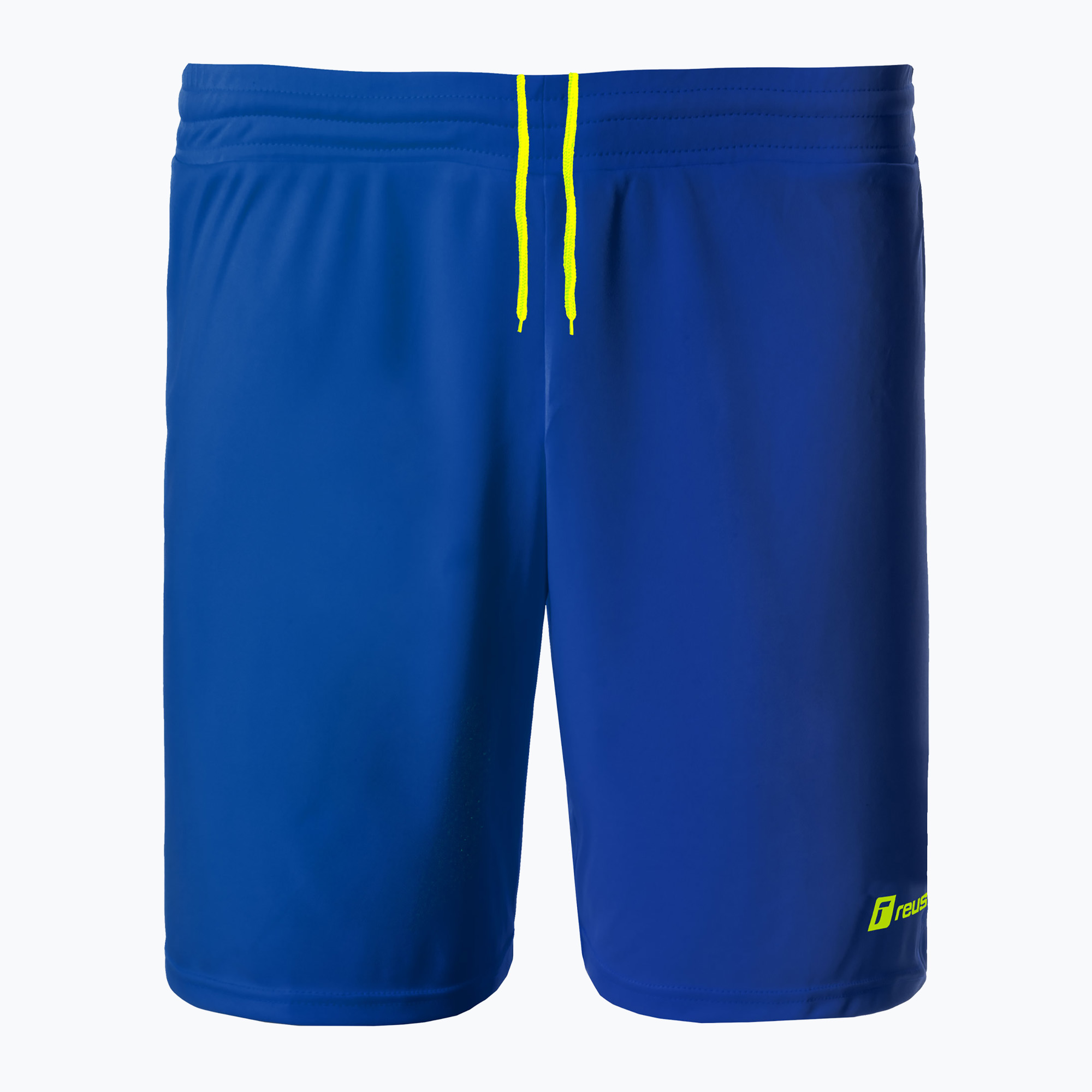 Pantaloni scurți de fotbal Reusch Match Short brilliant blue/safety yellow (Match Short 5518705-4525)