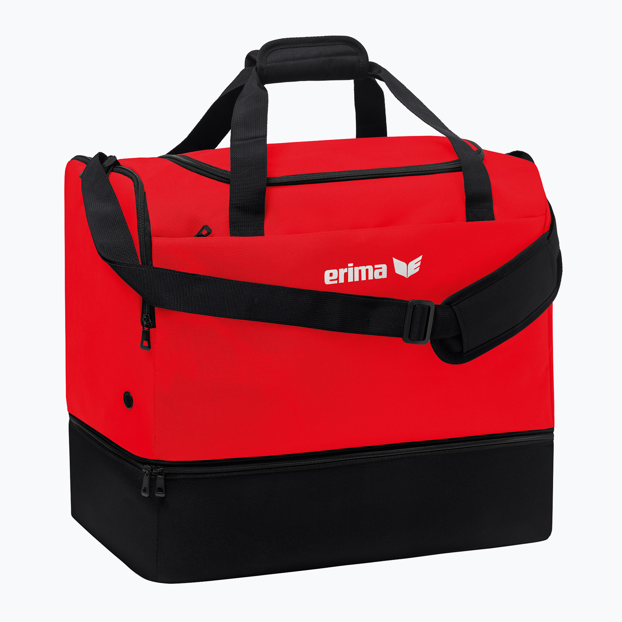 Geantă de antrenament ERIMA Team Sports Bag With Bottom Compartment 90 l red