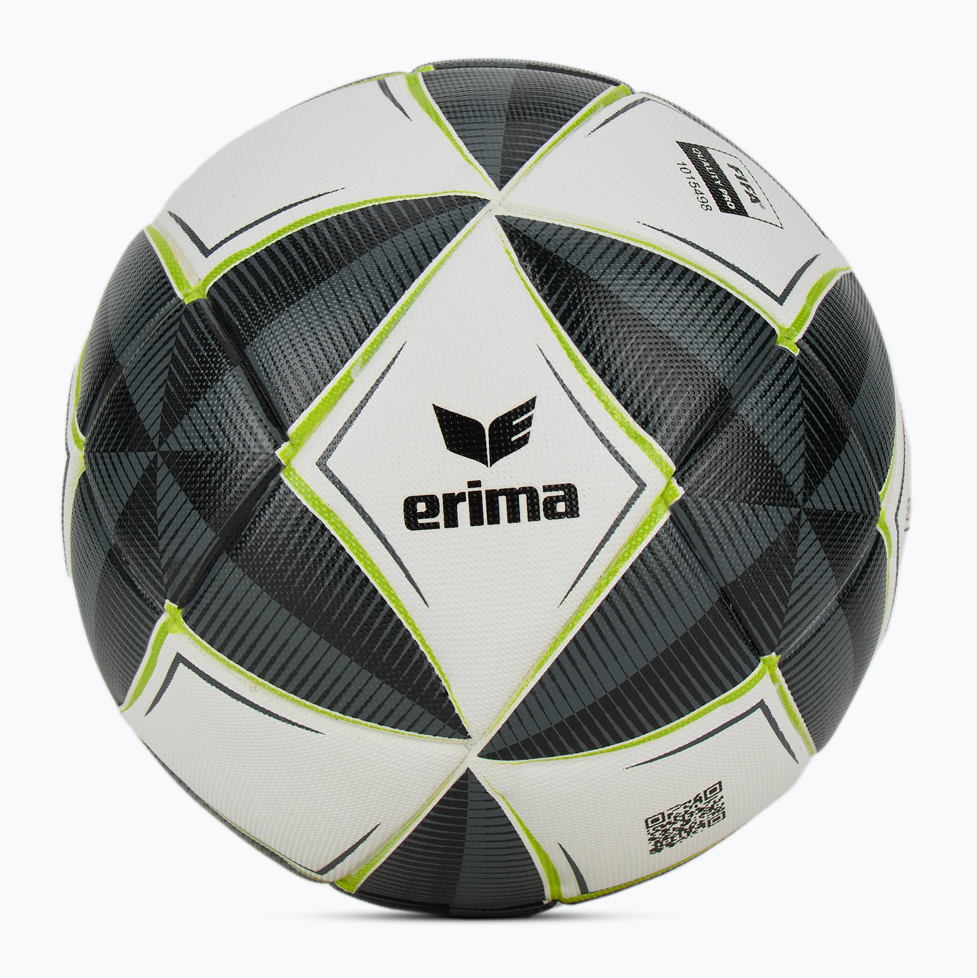 Minge de fotbal ERIMA Senzor Star Match black/grey mărime 5 (Senzor Star Match 7192301)