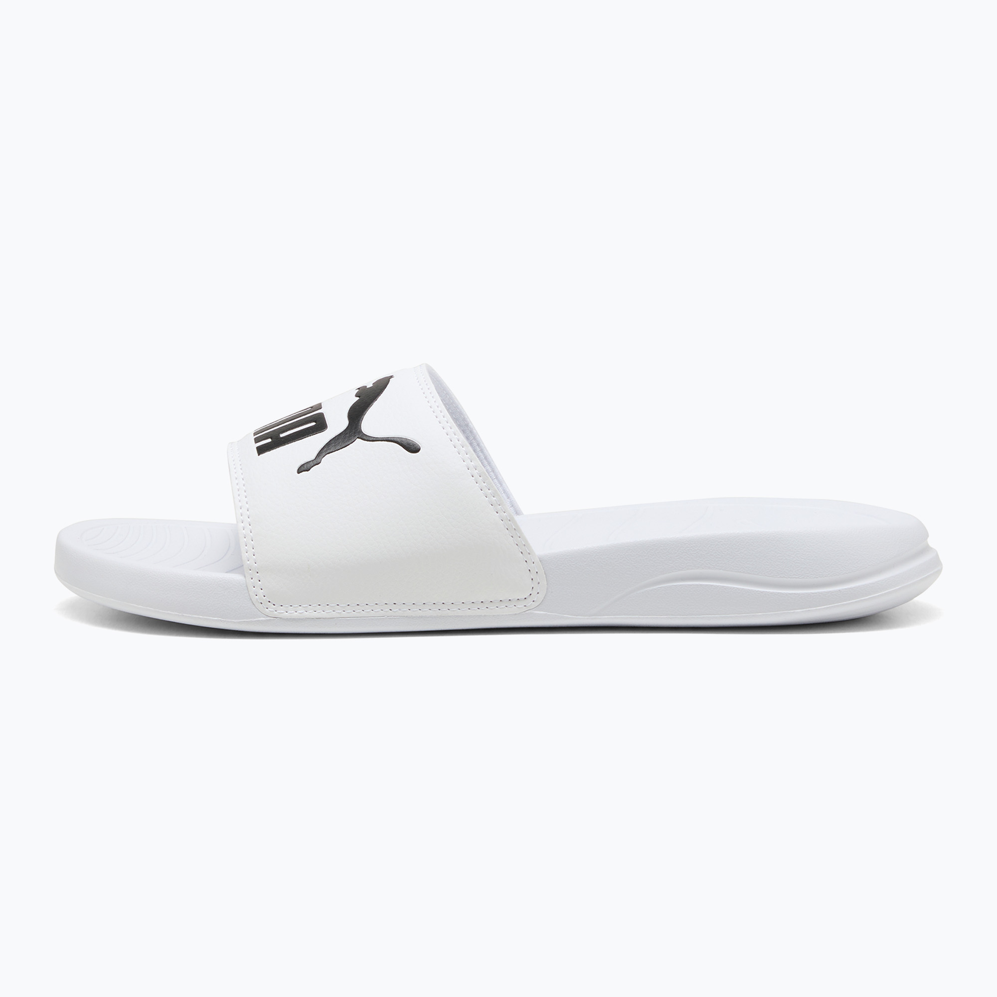 Papuci pentru femei  PUMA Popcat 20 puma white/puma black (Popcat 20 372279 02)