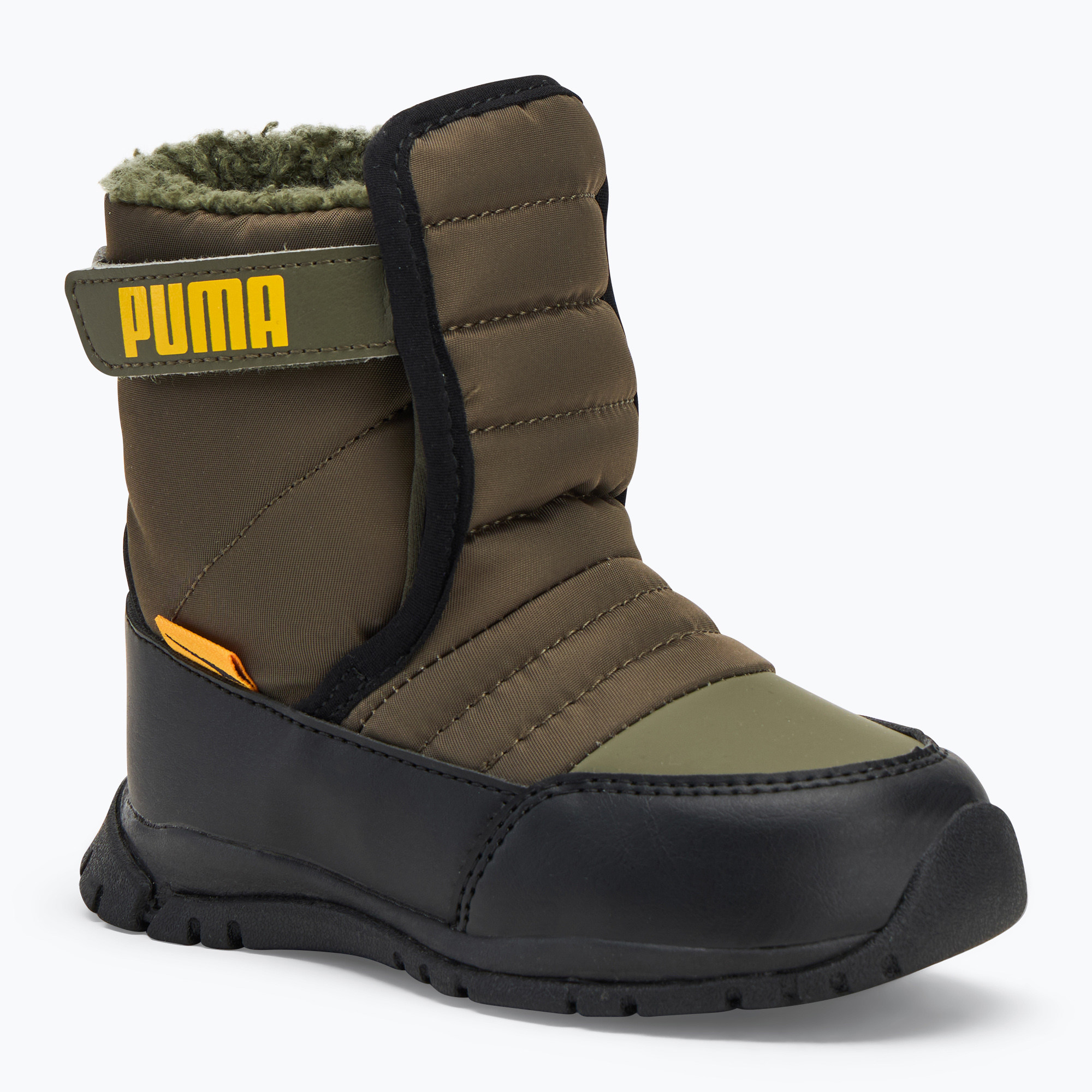 Ghete pentru copiiPUMA Nieve Boot WTR AC Inf grape leaf/ saffron (Nieve Boot WTR AC Inf 380746 02)