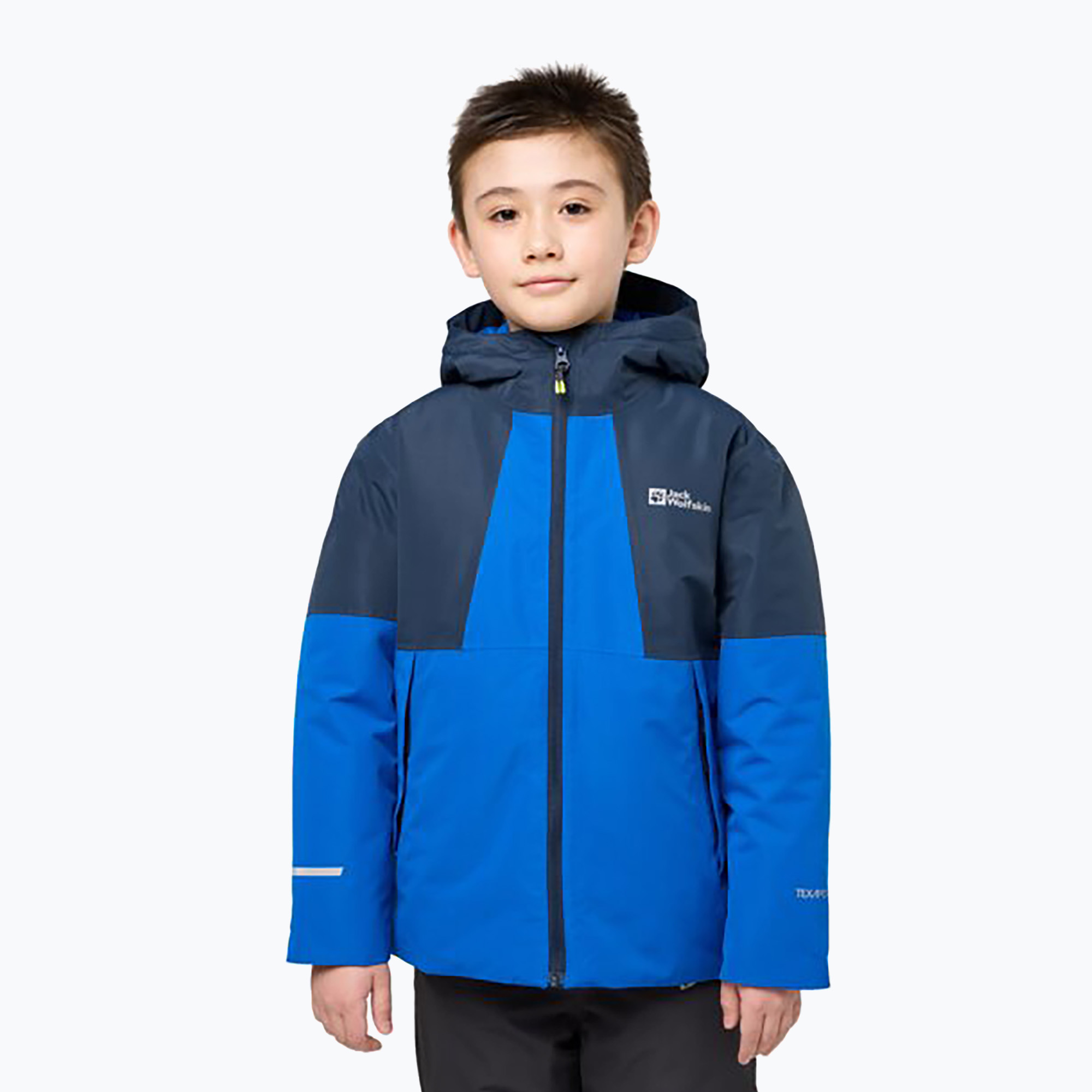 Geacă cu puf pentru copii  Jack Wolfskin Actamic 2L Ins crisp cobalt (Actamic 2L Ins 1610281_C0411)