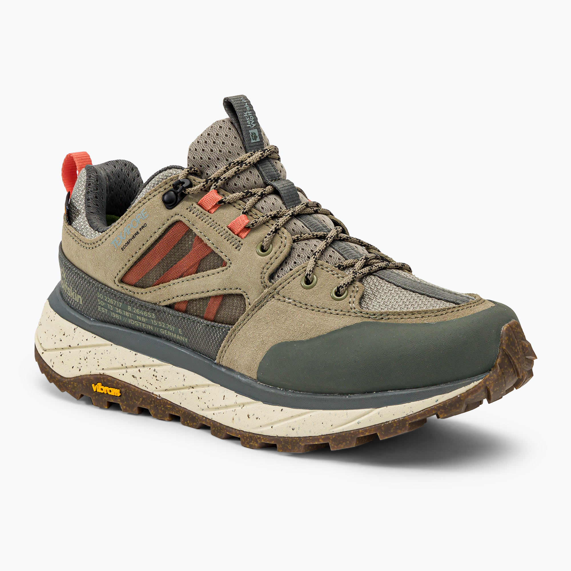 Jack Wolfskin cizme de trekking pentru femei Terraquest Texapore Low verde 4056411_5150_065 (Terraquest Texapore Low 4056411_5150_065)