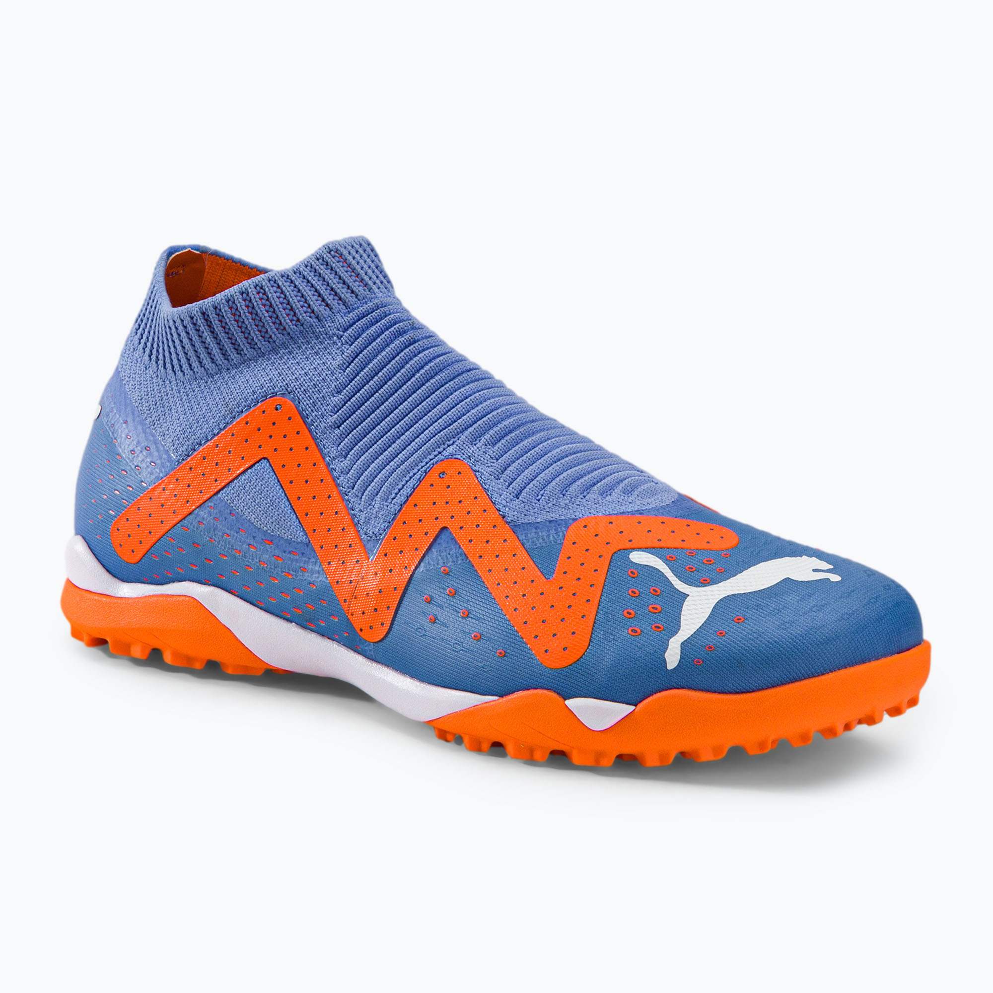 PUMA Future Match+ LL TT ghete de fotbal albastru/portocaliu 107178 01 (Future Match+LL TT 107178 01)