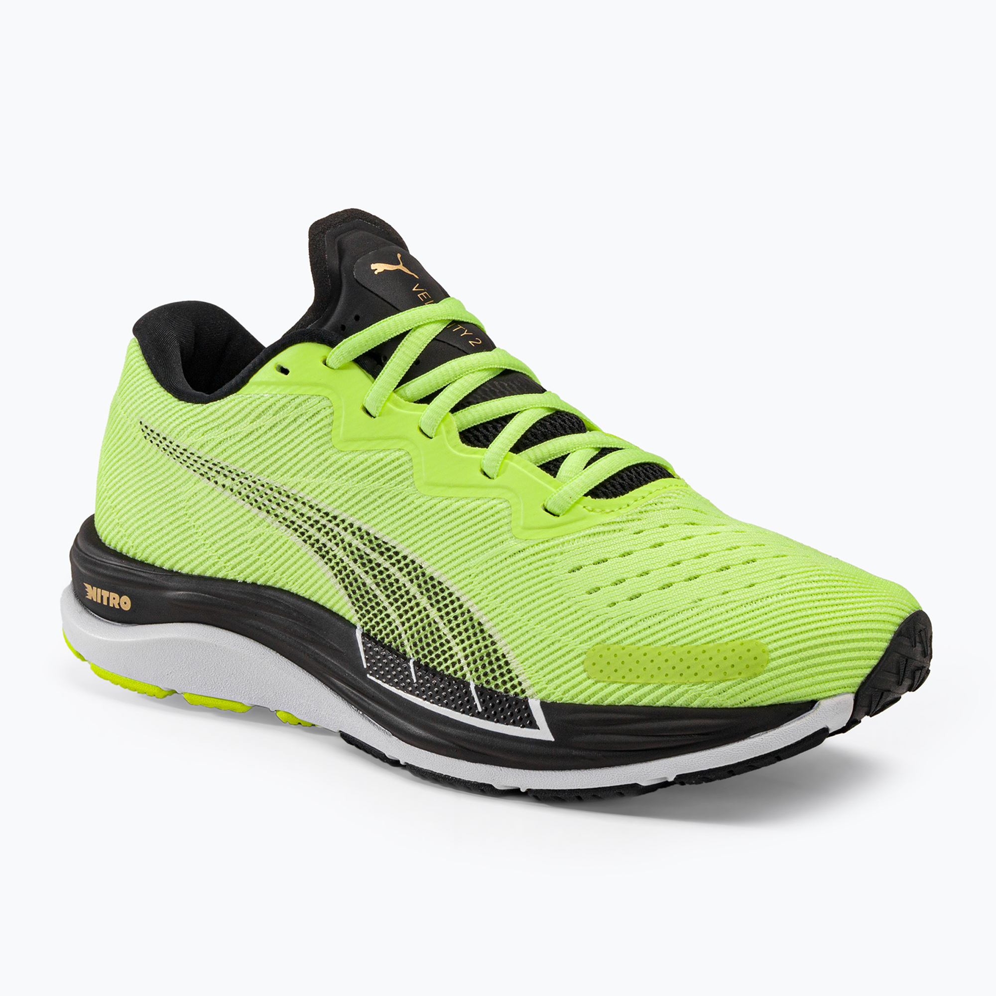 Pantofi de alergare pentru bărbați PUMA Velocity NITRO 2 Run 75 fast yellow/puma black