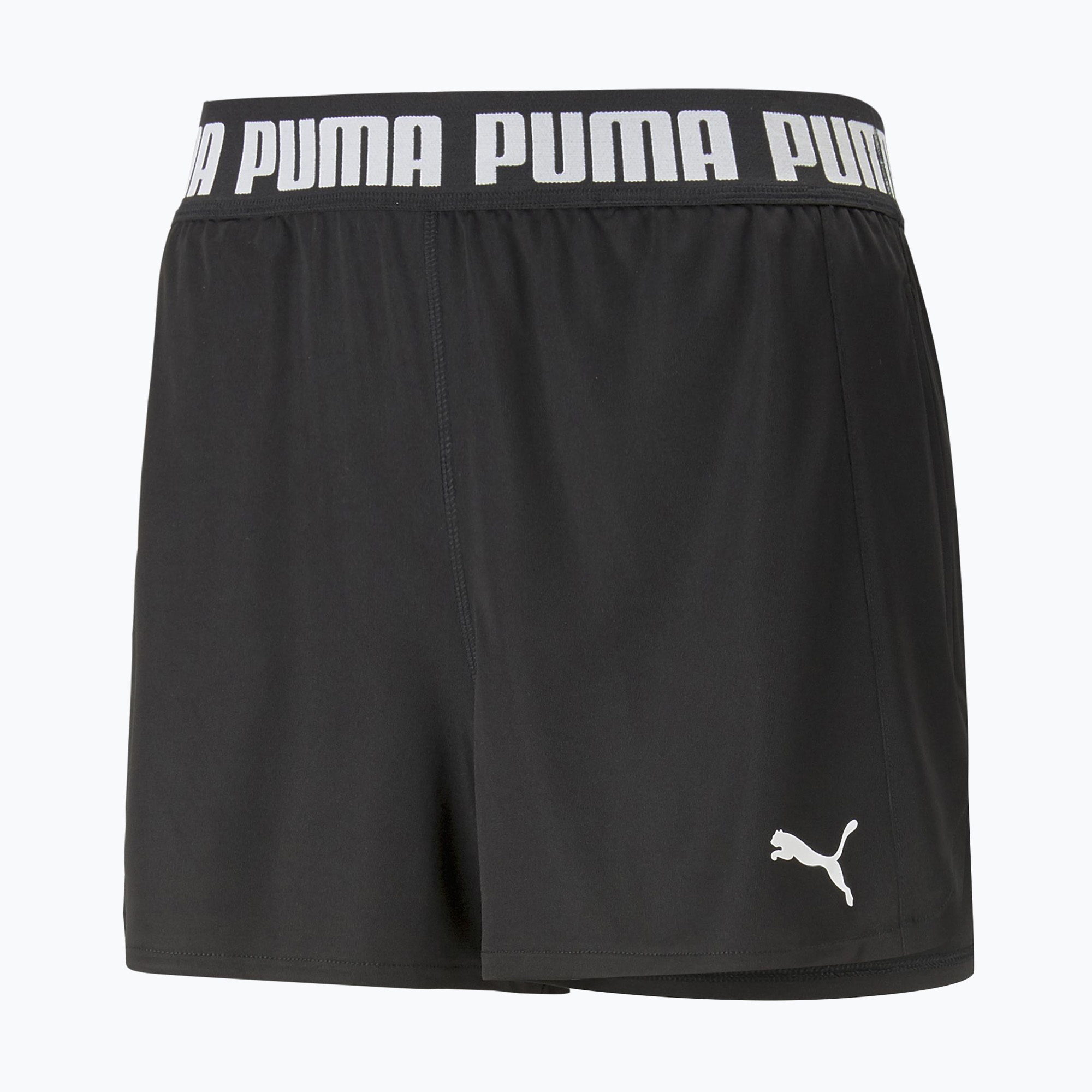 Pantaloni scurți de antrenament pentru femei PUMA Train All Day Knit 3" negru 523383 01 (Train All Day Knit 3" 523383 01)