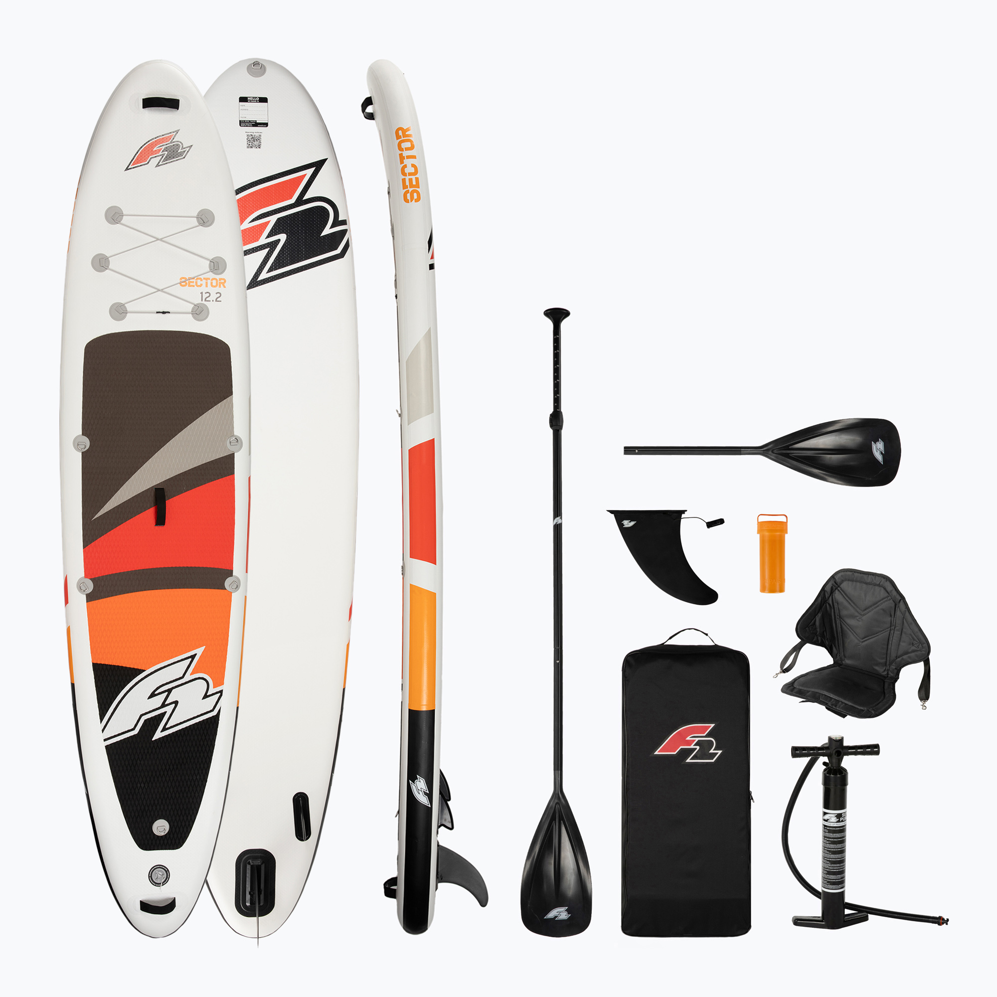 Placă SUP F2 Sector Combo 12'2'' red (Sector Combo 12'2'' 803453)