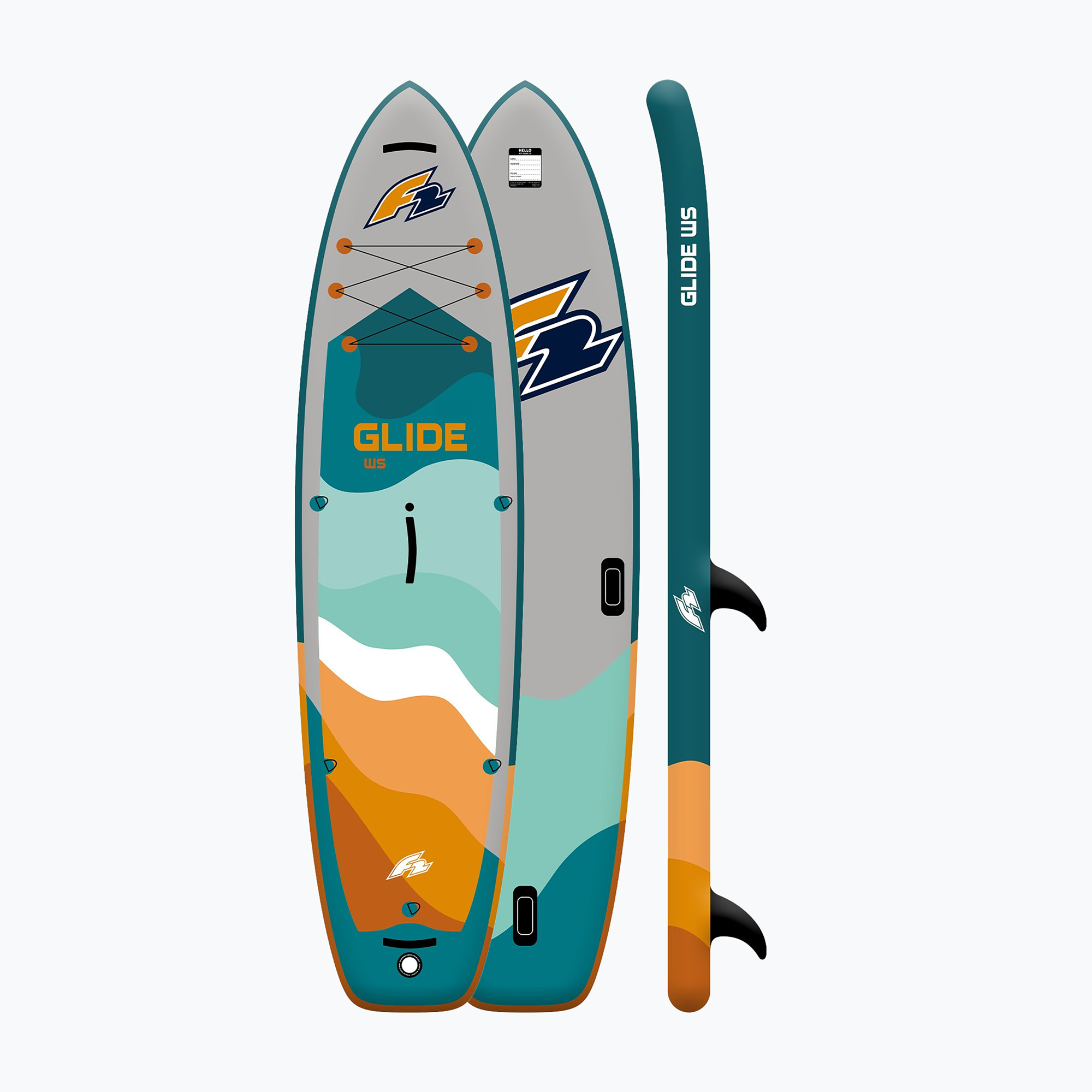 Placă SUP F2 Glide WS 11'7'' petrol (Glide WS 11'7'' 803657)