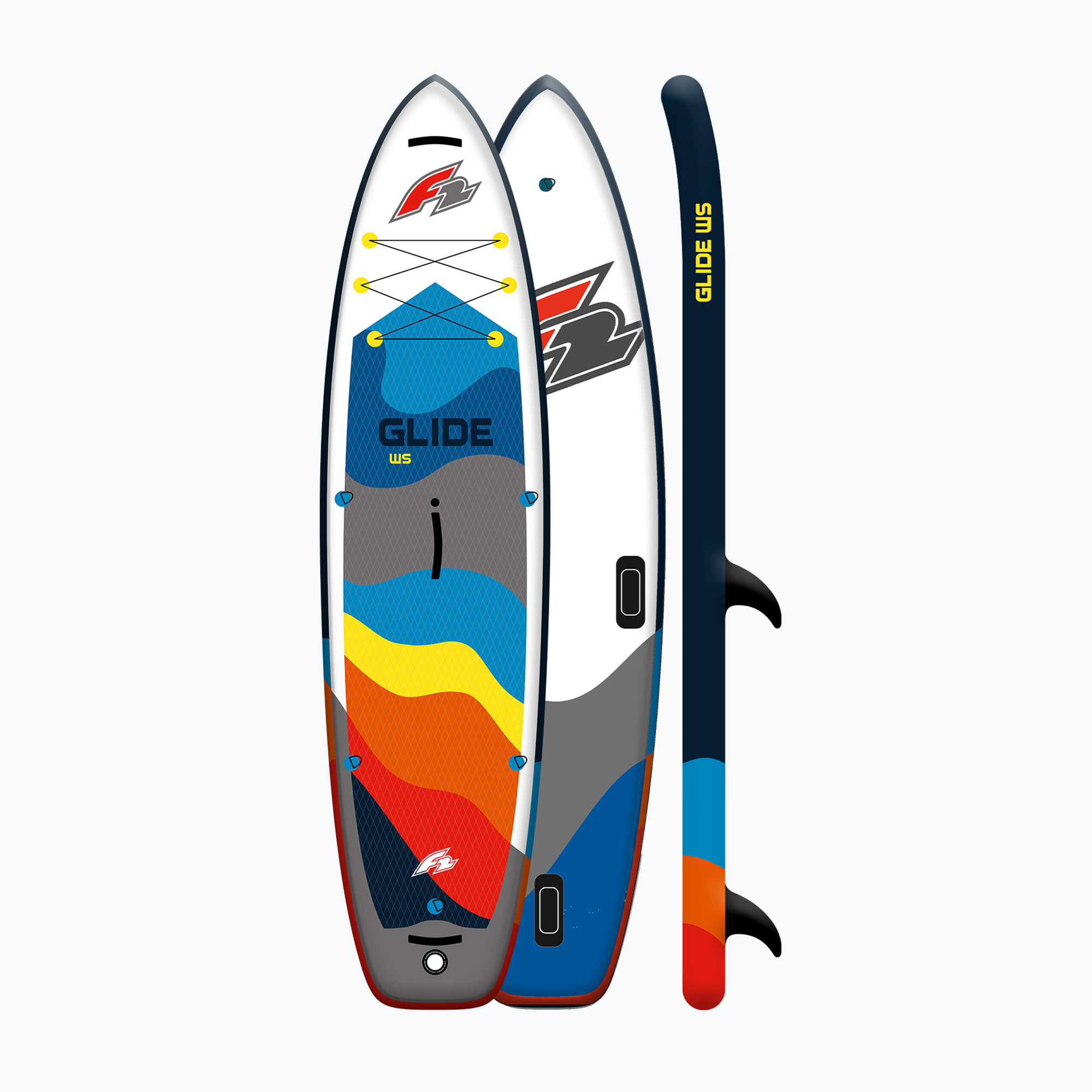 Placă SUP F2 Glide WS 11'7'' grey (Glide WS 11'7'' 803671)