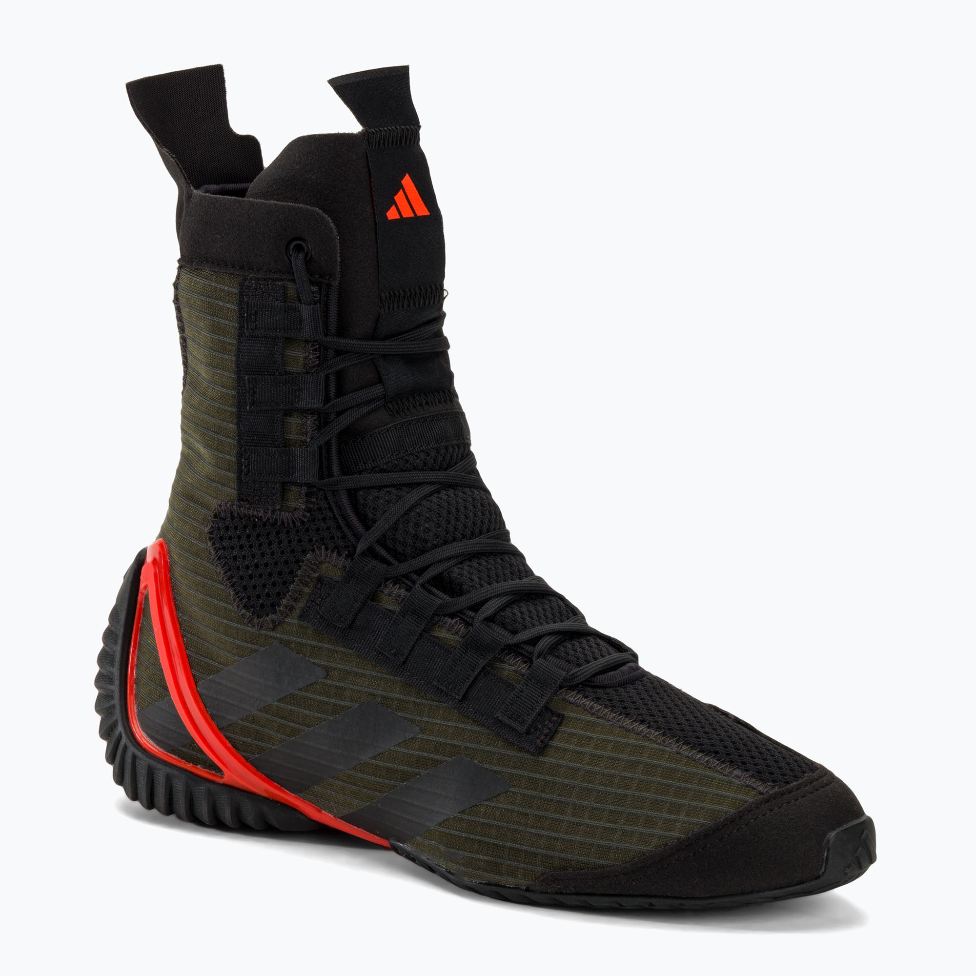Încălțăminte de box adidas Speedex 23 carbon/core black/solar red (Speedex 23 HP6888)