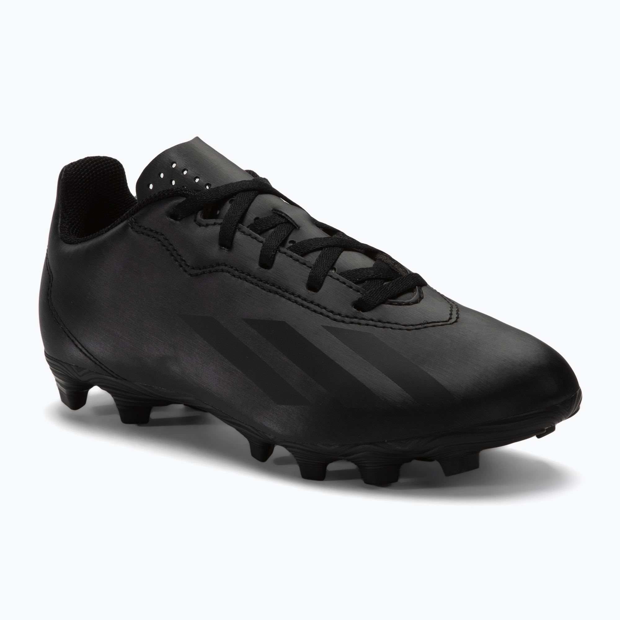 Încălțăminte de fotbal pentru copii adidas X Crazyfast 4 FxG core black (X Crazyfast 4 IE1590)