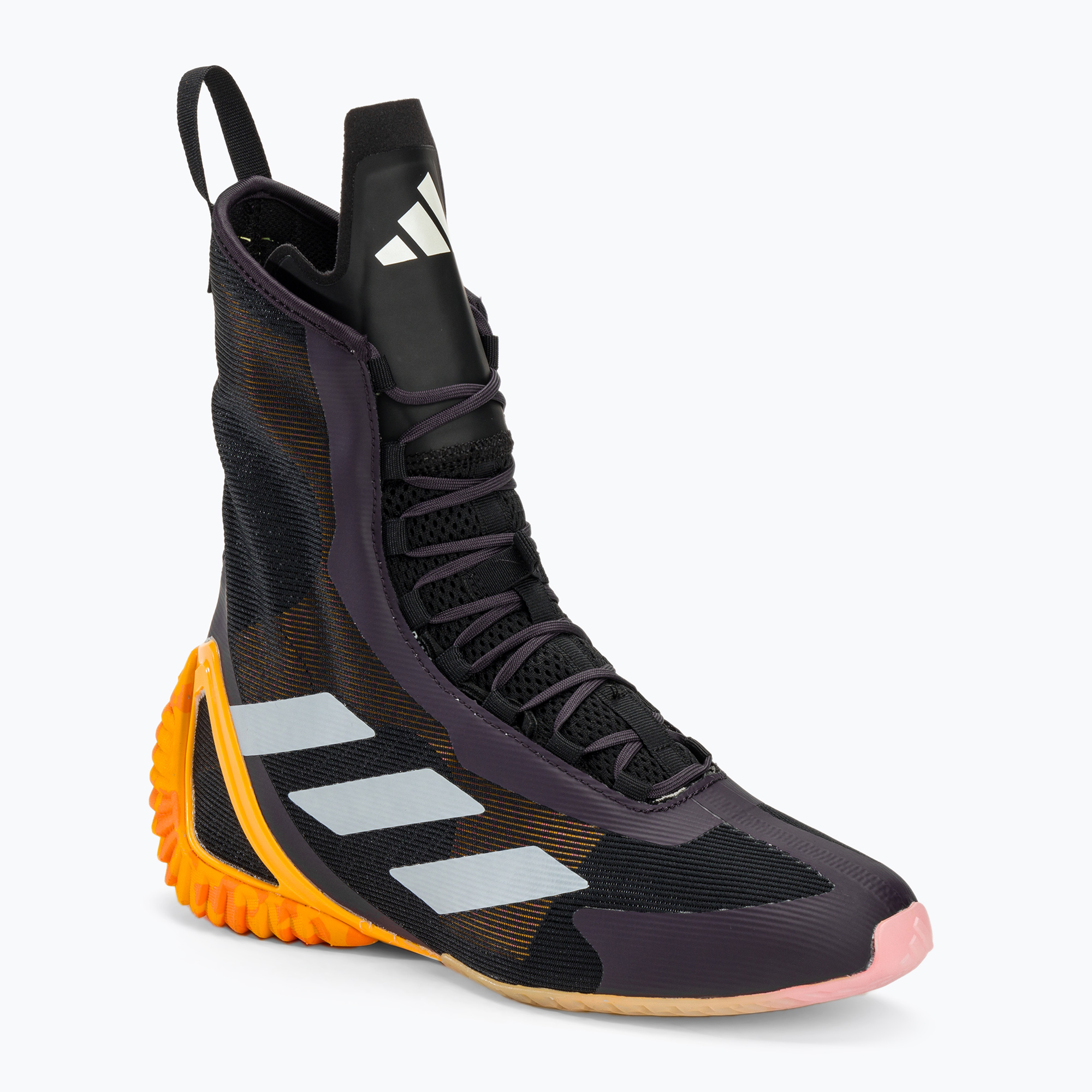 Adidas Speedex Ultra aurora negru / zero met / miez negru pantofi de box.