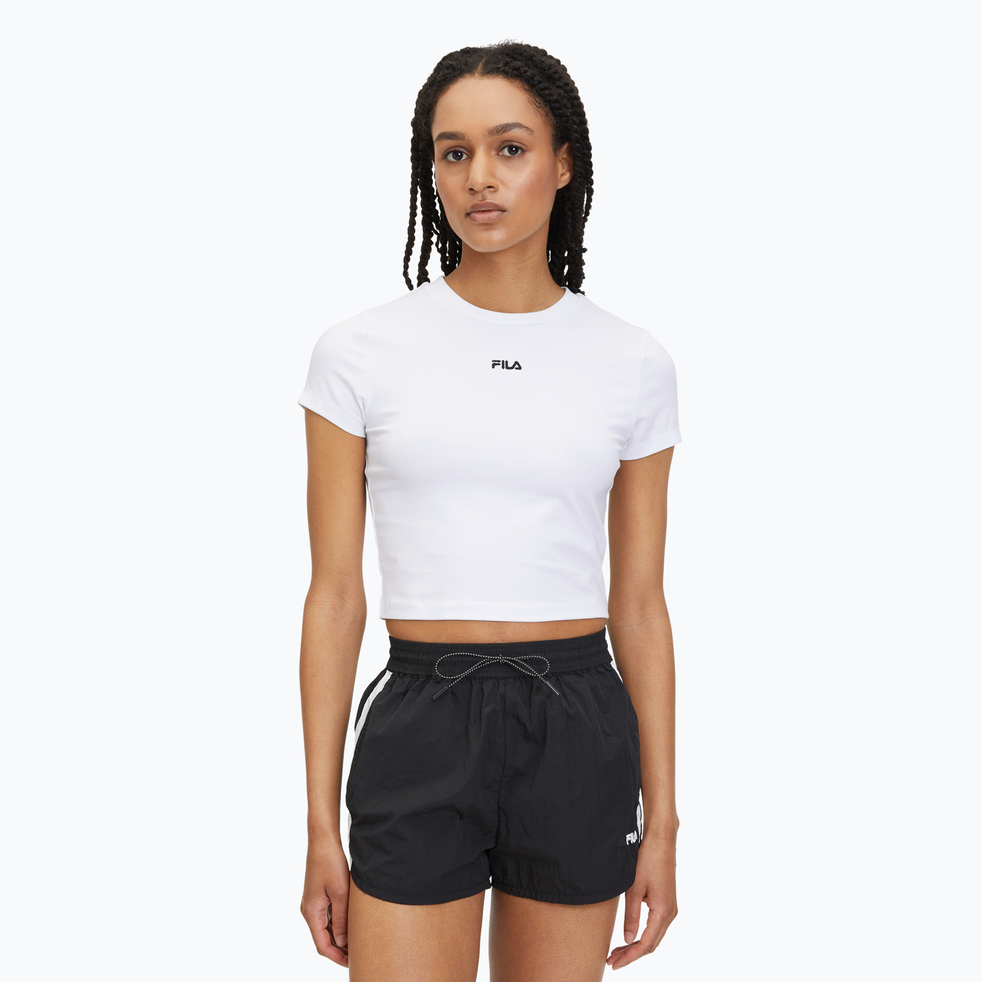 Tricou pentru femei FILA Latina bright white (Latina FAW0744)