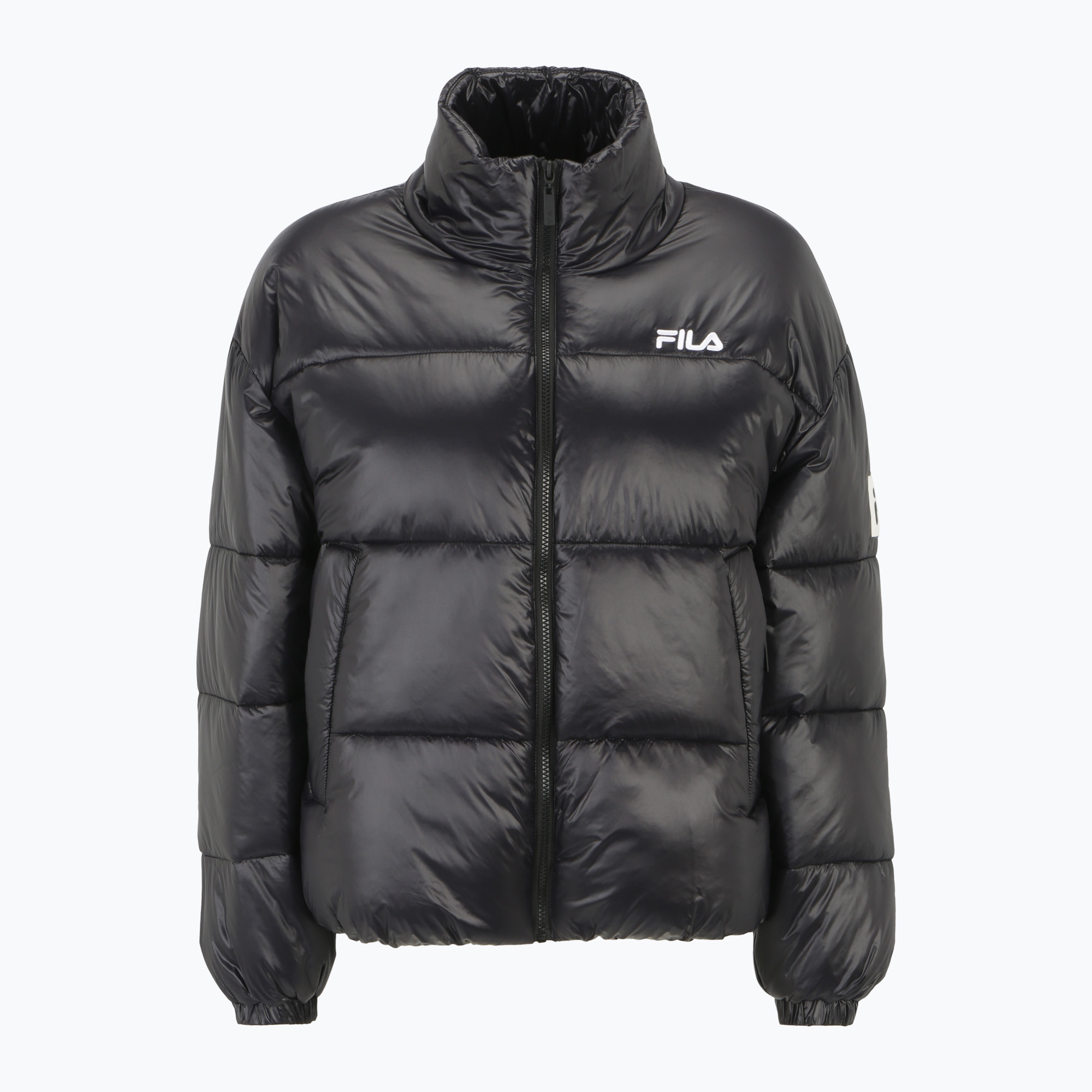 Geacă de iarnă pentru femei  FILA Lepe Shiny Puffer black (Lepe Shiny Puffer FAW0904)