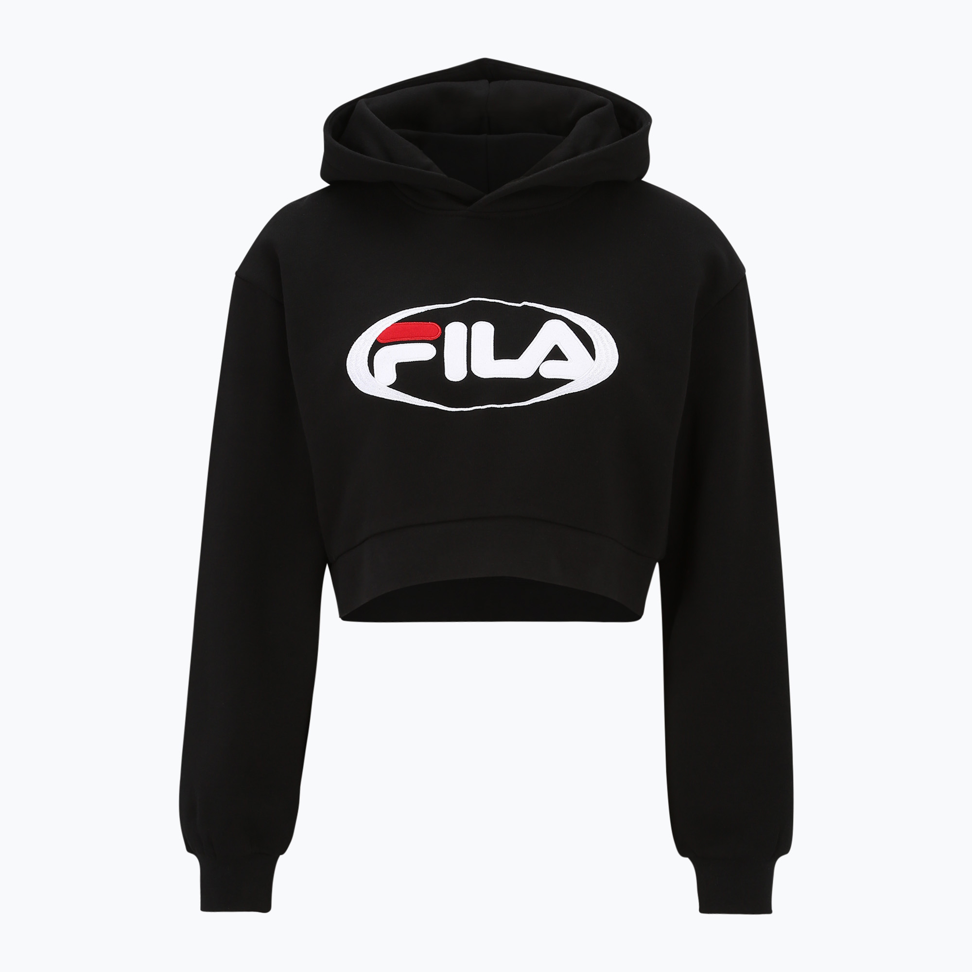 Hanorac pentru femei FILA Lapalisse Cropped Hoody black (Lapalisse Cropped Hoody FAW0895)
