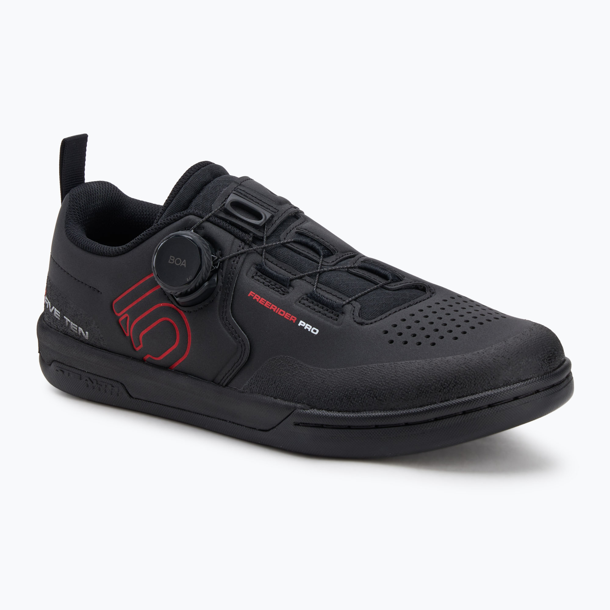 Încălțăminte de ciclism platformă pentru bărbați adidas FIVE TEN Freerider Pro Boa core black/red/cloud white