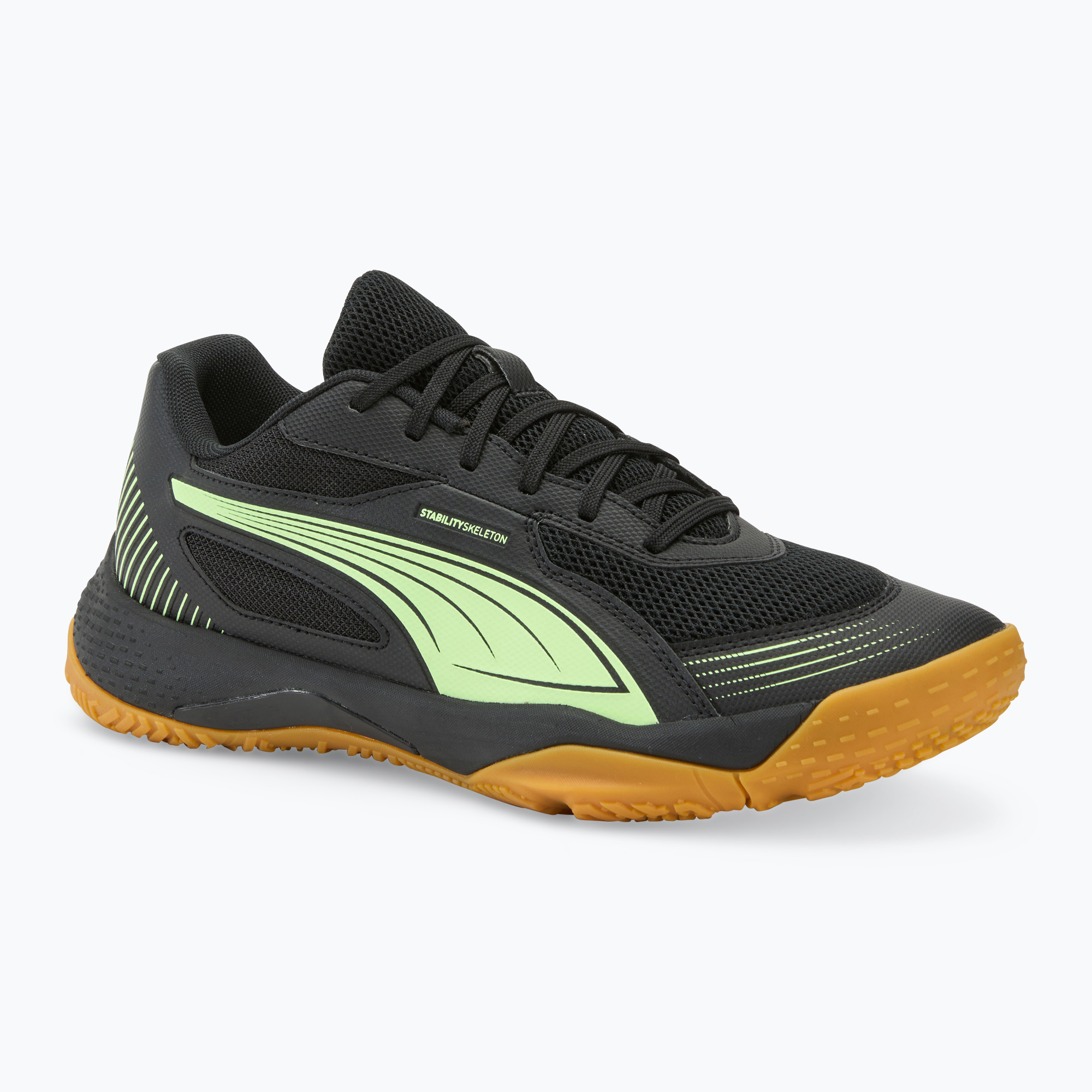 Încălțăminte de sporturi pentru interior PUMA Solarflash III puma black/fizzy apple (Solarflash III 107850 01)