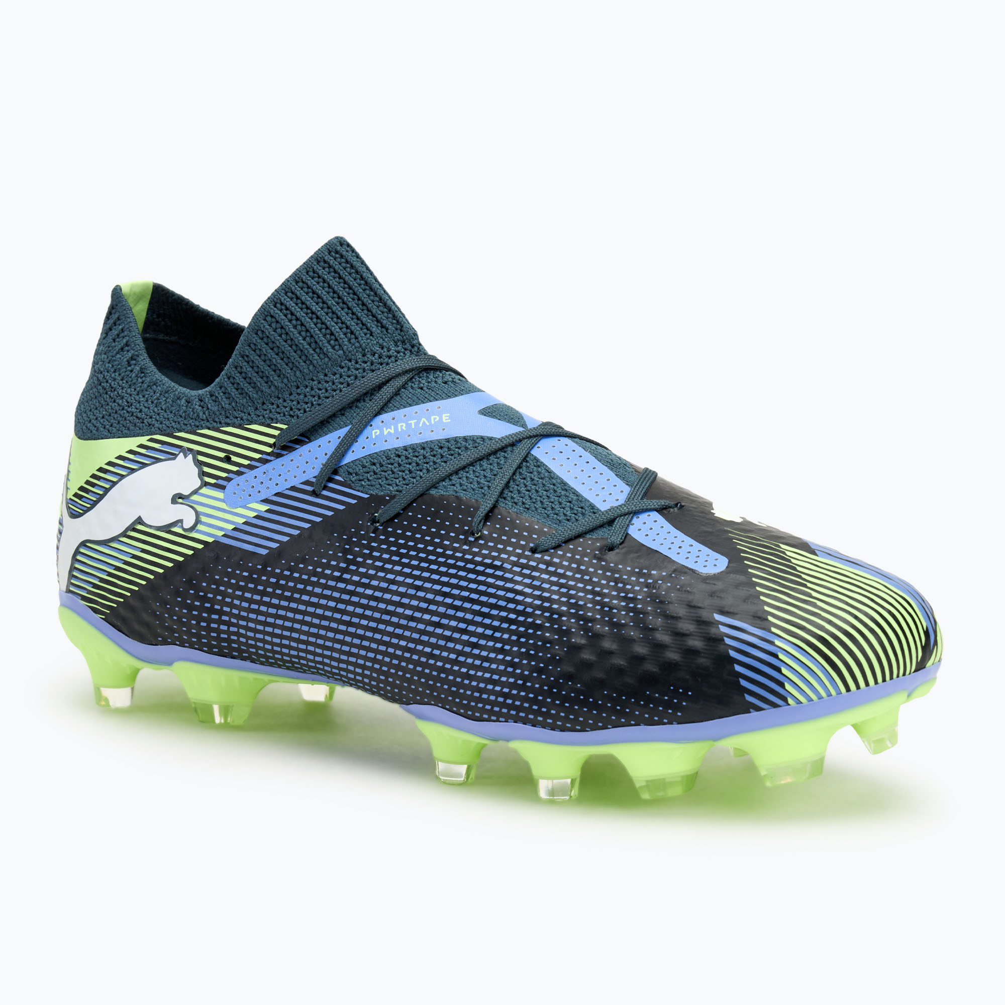 Încălțăminte de fotbal pentru bărbați  PUMA Future 7 Pro FG/AG grey skies/puma white (Future 7 Pro FG/AG 107924 03)