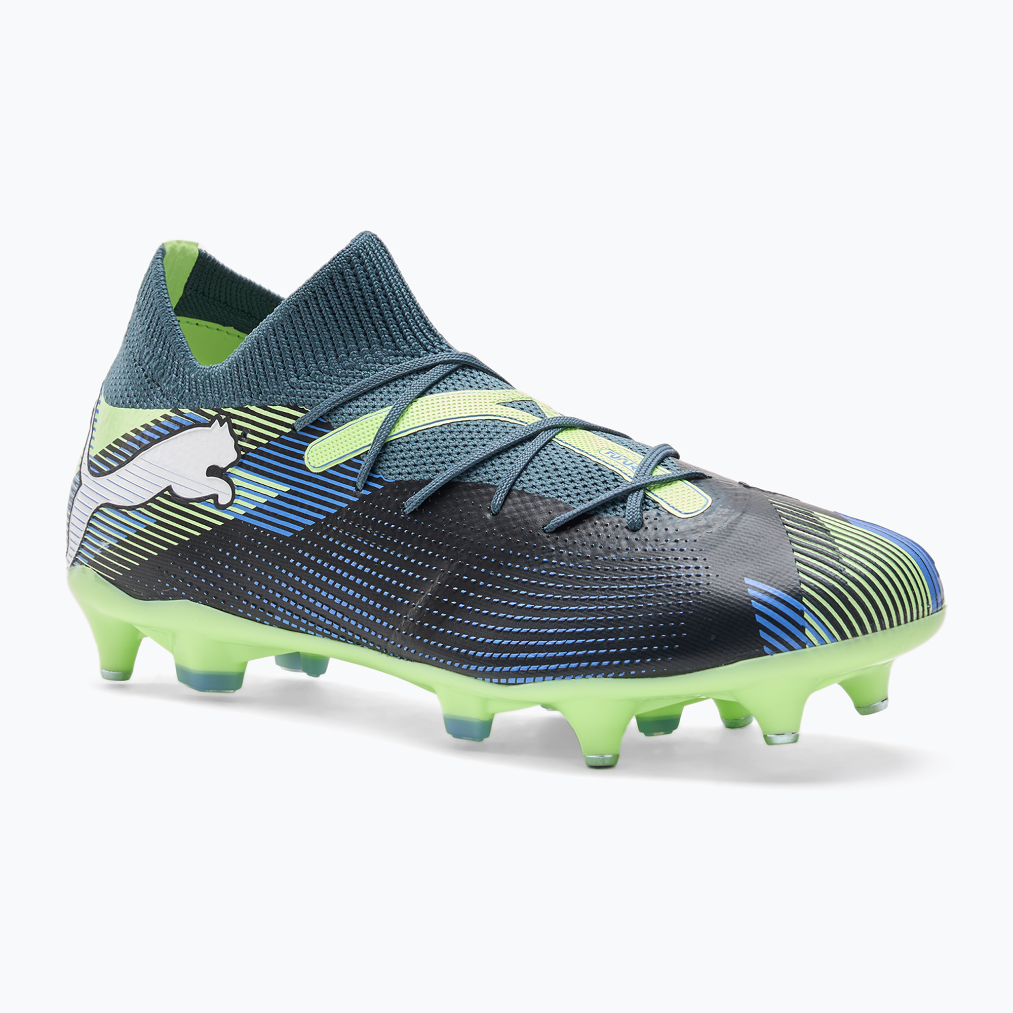 Încălțăminte de fotbal PUMA Future 7 Match MxSG grey skies/puma white (Future 7 Match MxSG 107933 03)