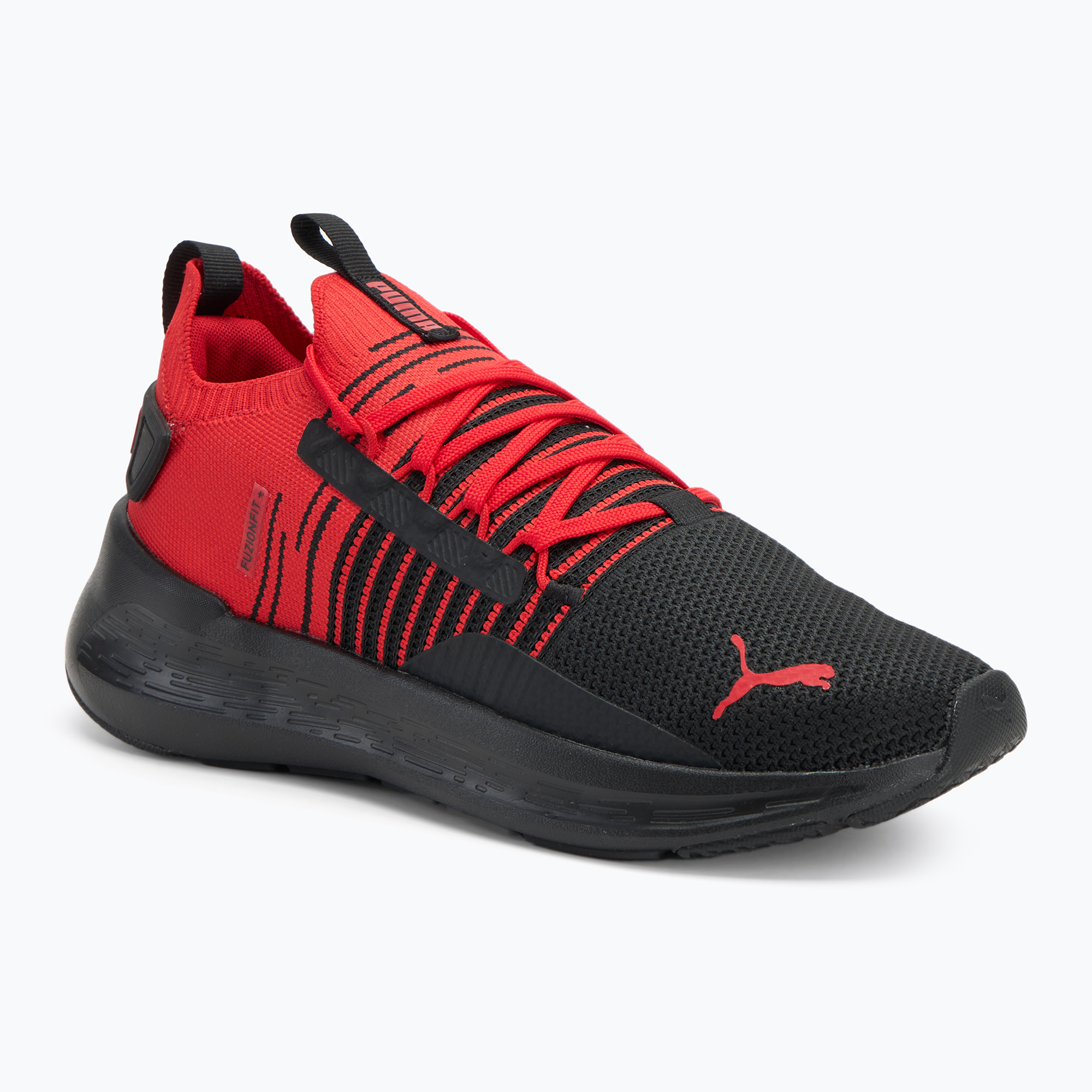 Încălțăminte de alergare PUMA Softride Symmetry Fuzion puma black/for all time red (Softride Symmetry Fuzion 310127 03)