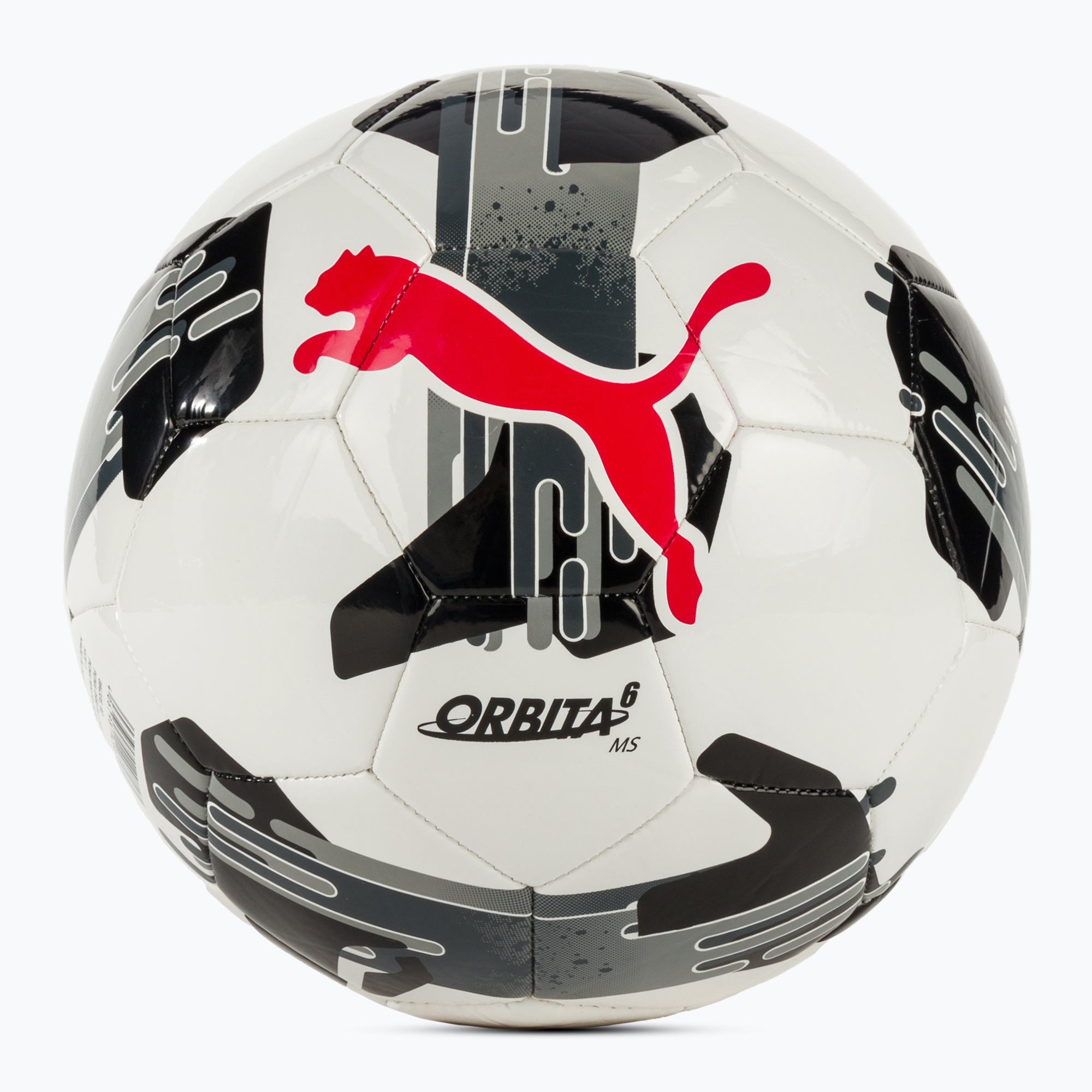 Minge de fotbal PUMA Orbita 6 MS puma white/puma black mărimea 5 (Orbita 6 MS 084335 02)