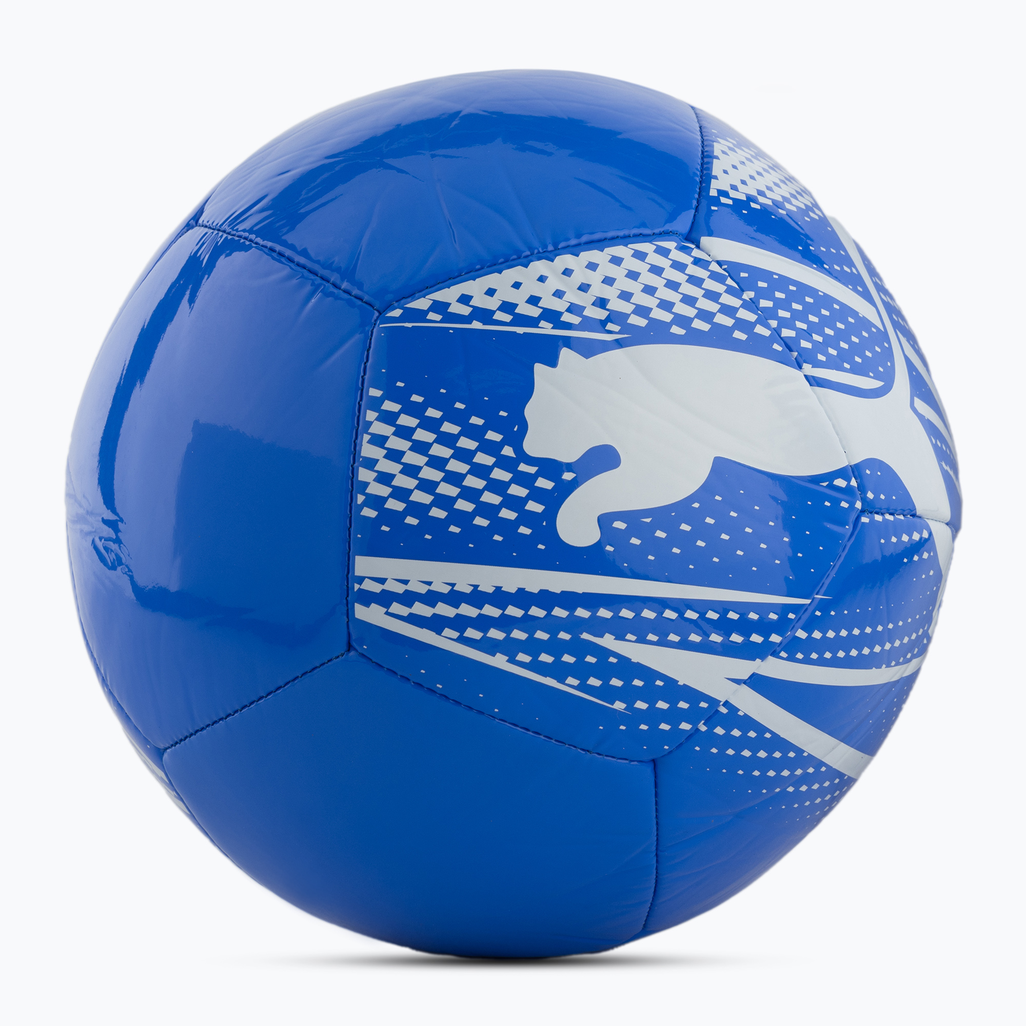 Minge de fotbal PUMA Attacanto Graphic puma white/bluemazing mărimea 3 (Attacanto Graphic 084073 13)