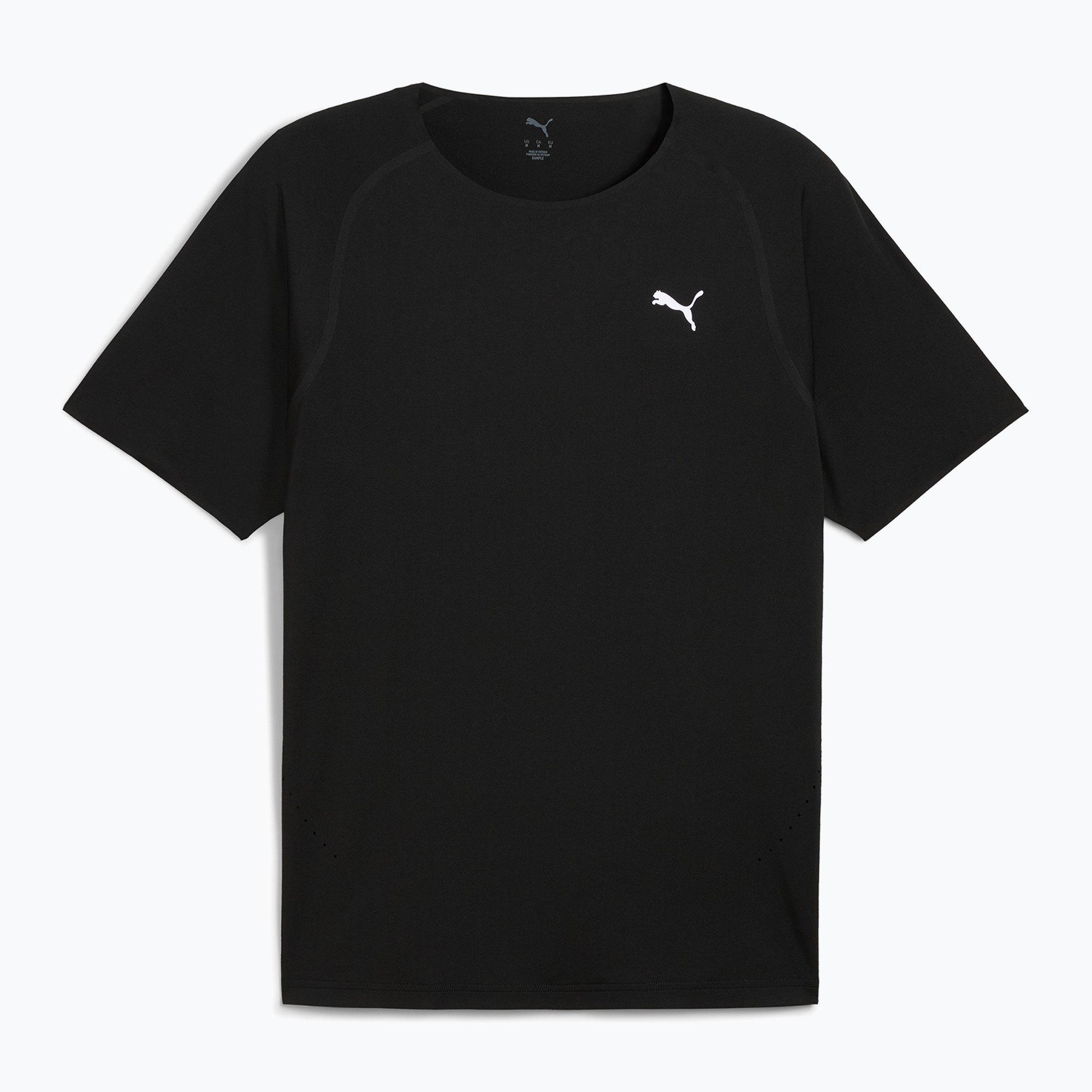 Tricou de alergare pentru bărbați PUMA Run Cloudspun Tee puma black (Run Cloudspun Tee 526629 01)
