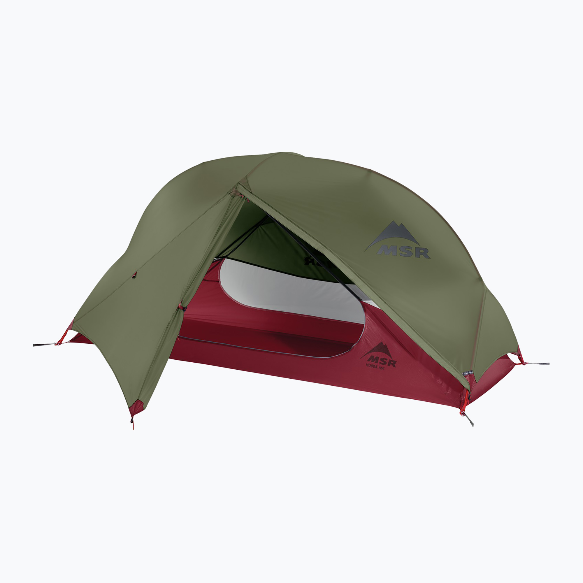 MSR Hubba NX 1 verde Cort de trekking pentru 1 persoană (Hubba NX 1 06203)