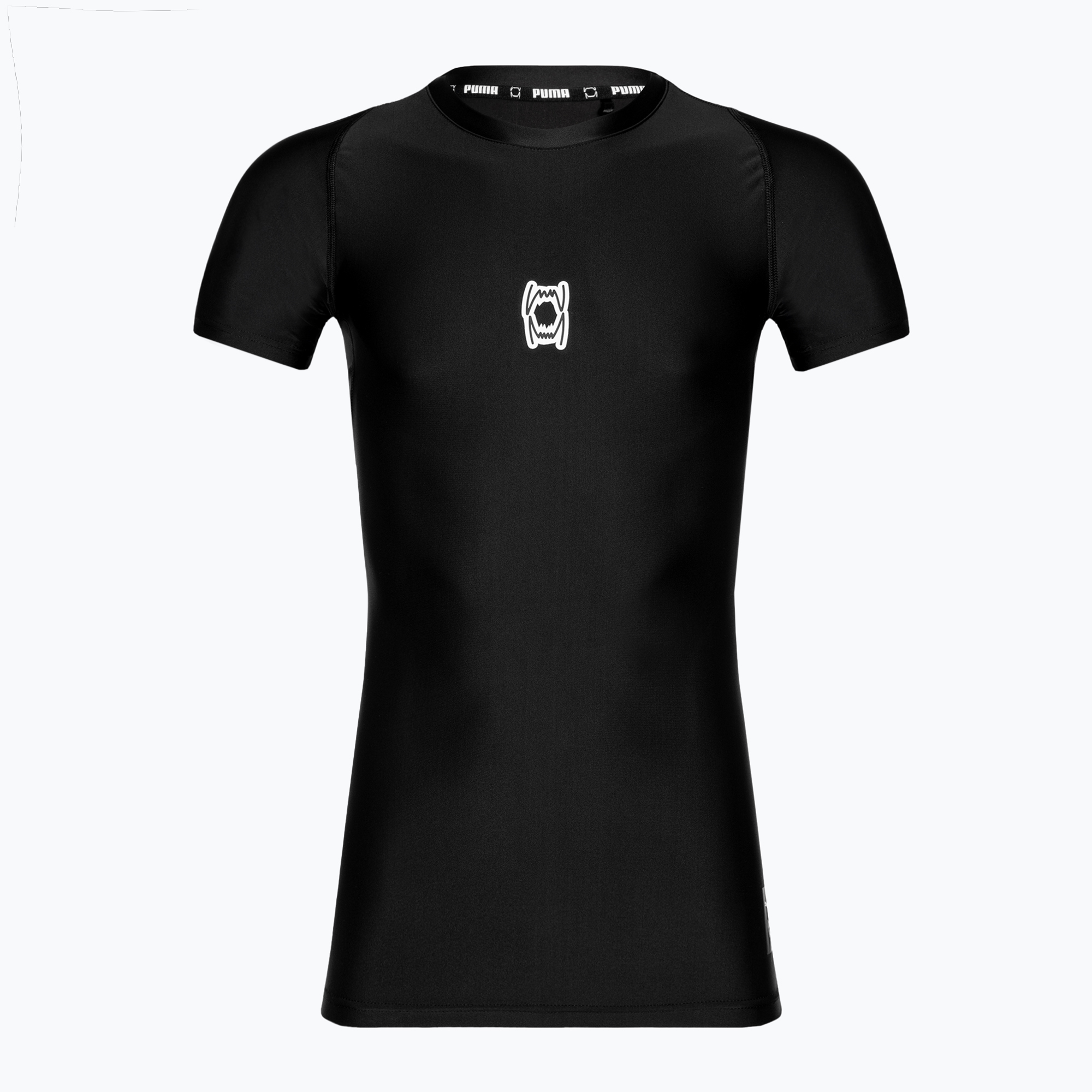 Tricou de baschet pentru bărbați PUMA Hoops Team SS Baselayer puma black (Hoops Team SS Baselayer 676631 01)
