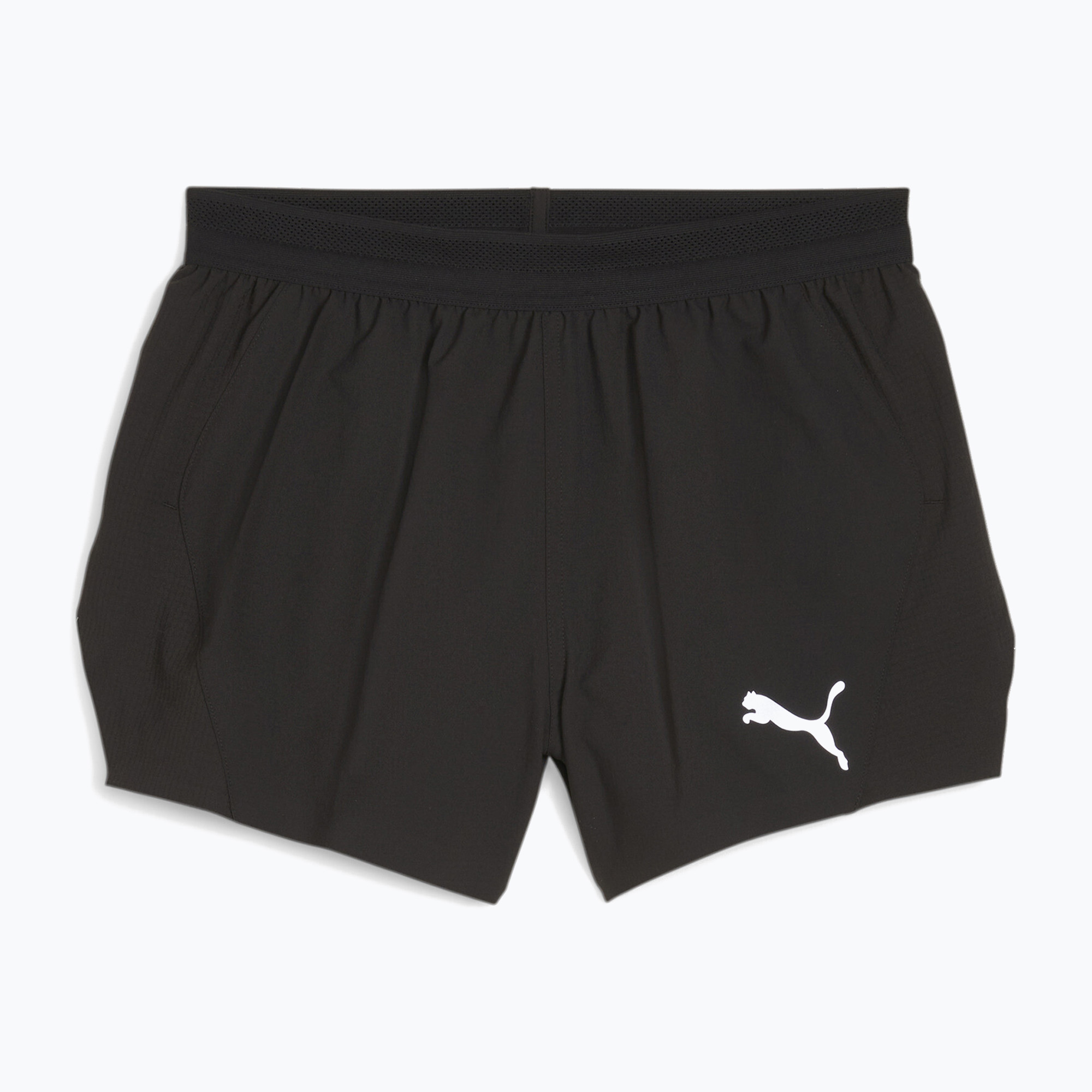 Pantaloni scurți de alergat pentru bărbați PUMA Run Ultraweave Velocity 3" Split black (Run Ultraweave Velocity 3" Split 524986 01)