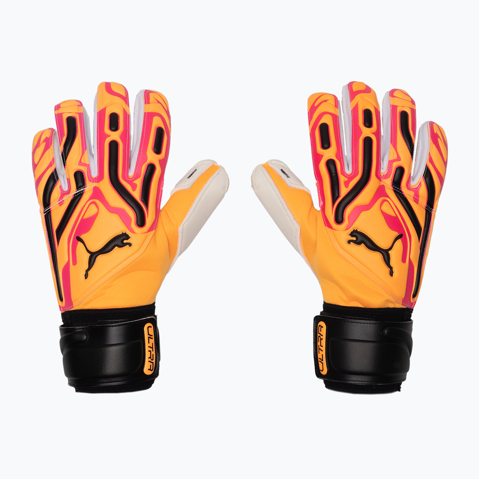 Mănuși de portar PUMA Ultra Pro RC sunset glow/sun stream/puma black (Ultra Pro RC 041859 09)