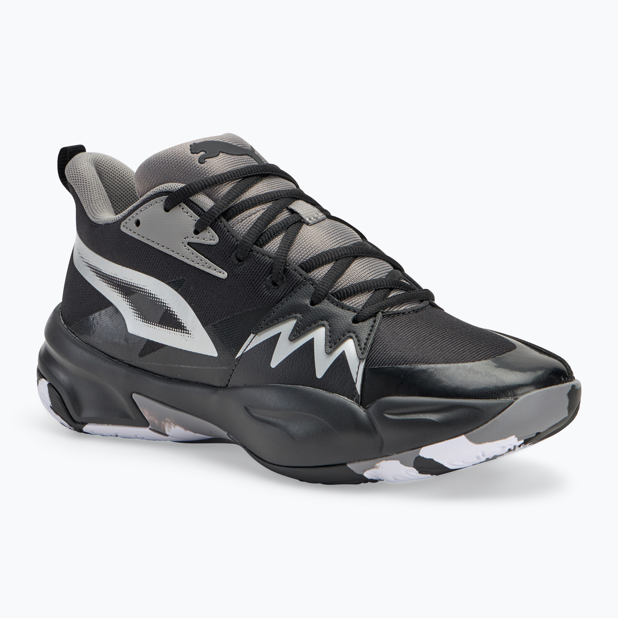 Încălțăminte de baschet pentru bărbați  PUMA Genetics puma black/stormy slate (Genetics 309691)