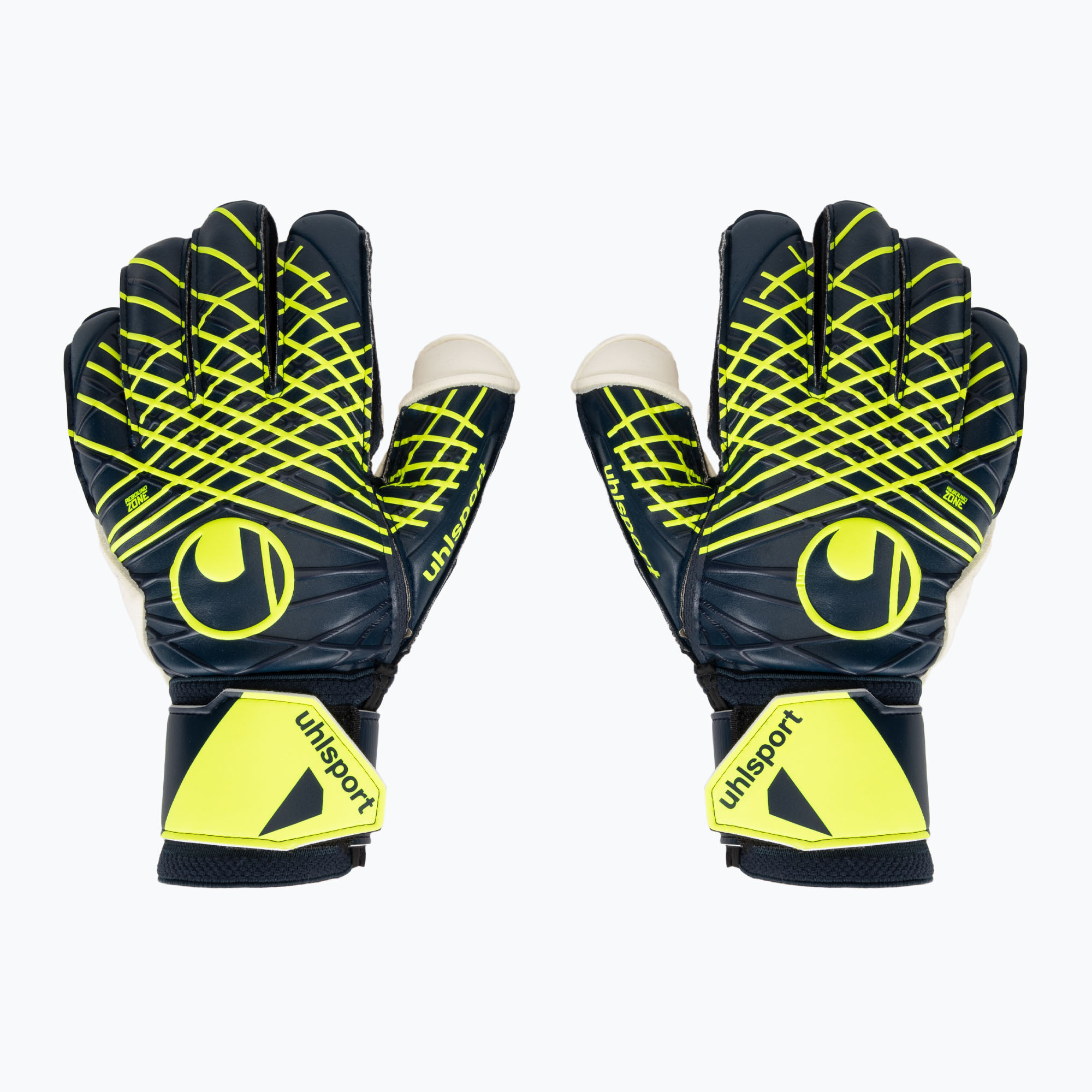Mănuși de portar uhlsport Prediction Soft Flex Frame black/white/fluo orange (Prediction Soft Flex Frame 101133601)
