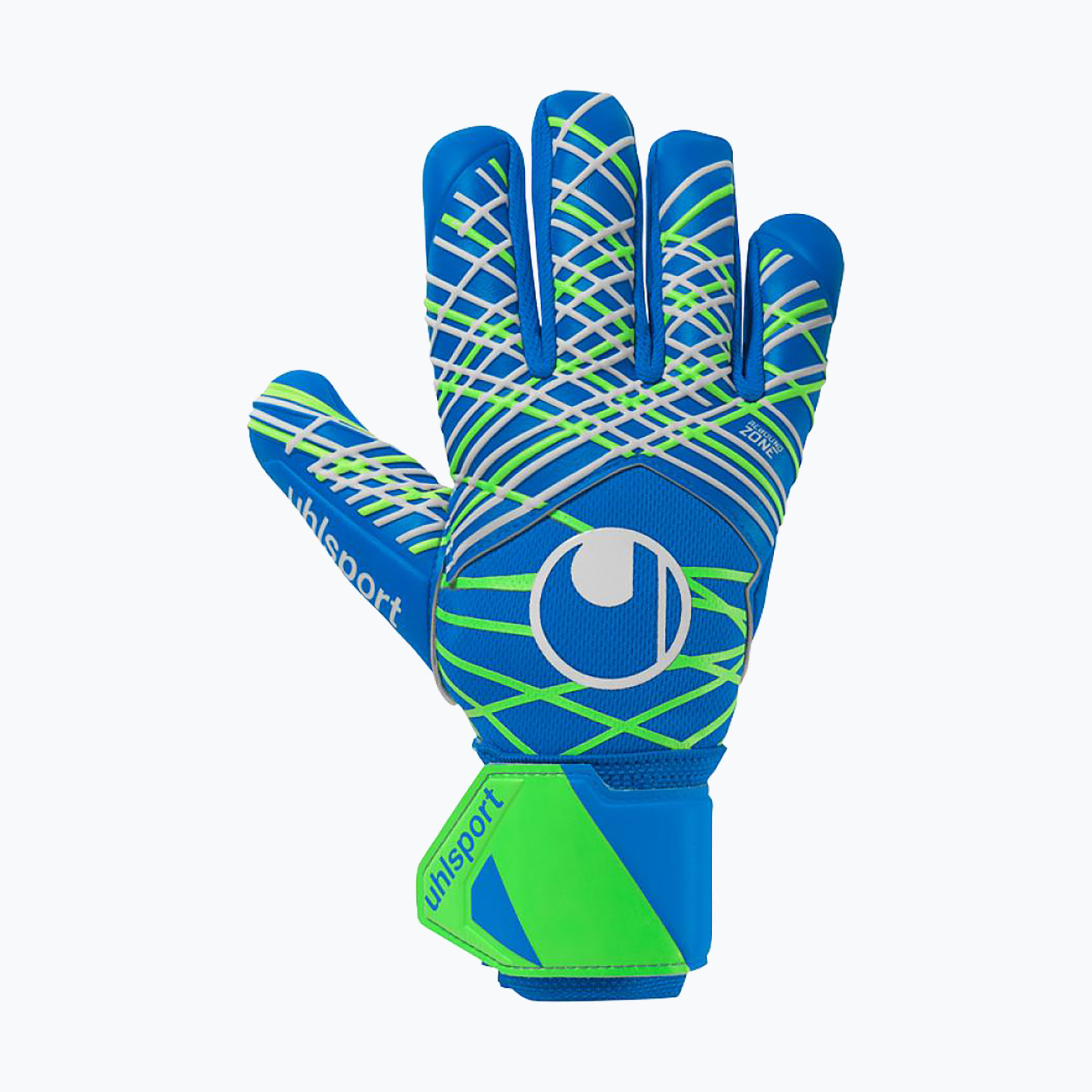 Mănuși de portar uhlsport Aquagrip HN pacific blue/fluo green/w (Aquagrip HN 101134001)