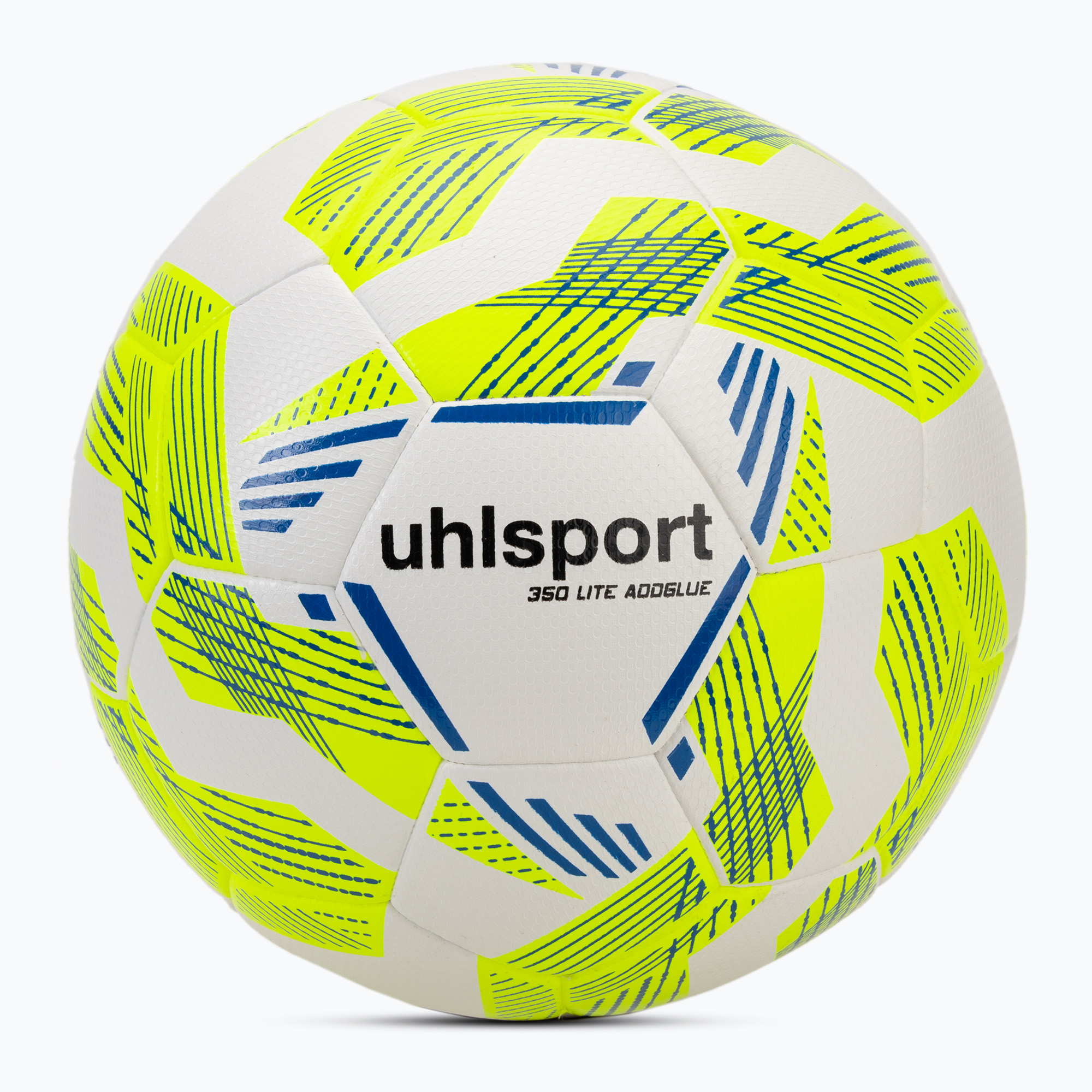 Minge de fotbaluhlsport 350 Lite Addglue white/fluo yellow/dark blue mărime 4 (350 Lite Addglue 100177001)