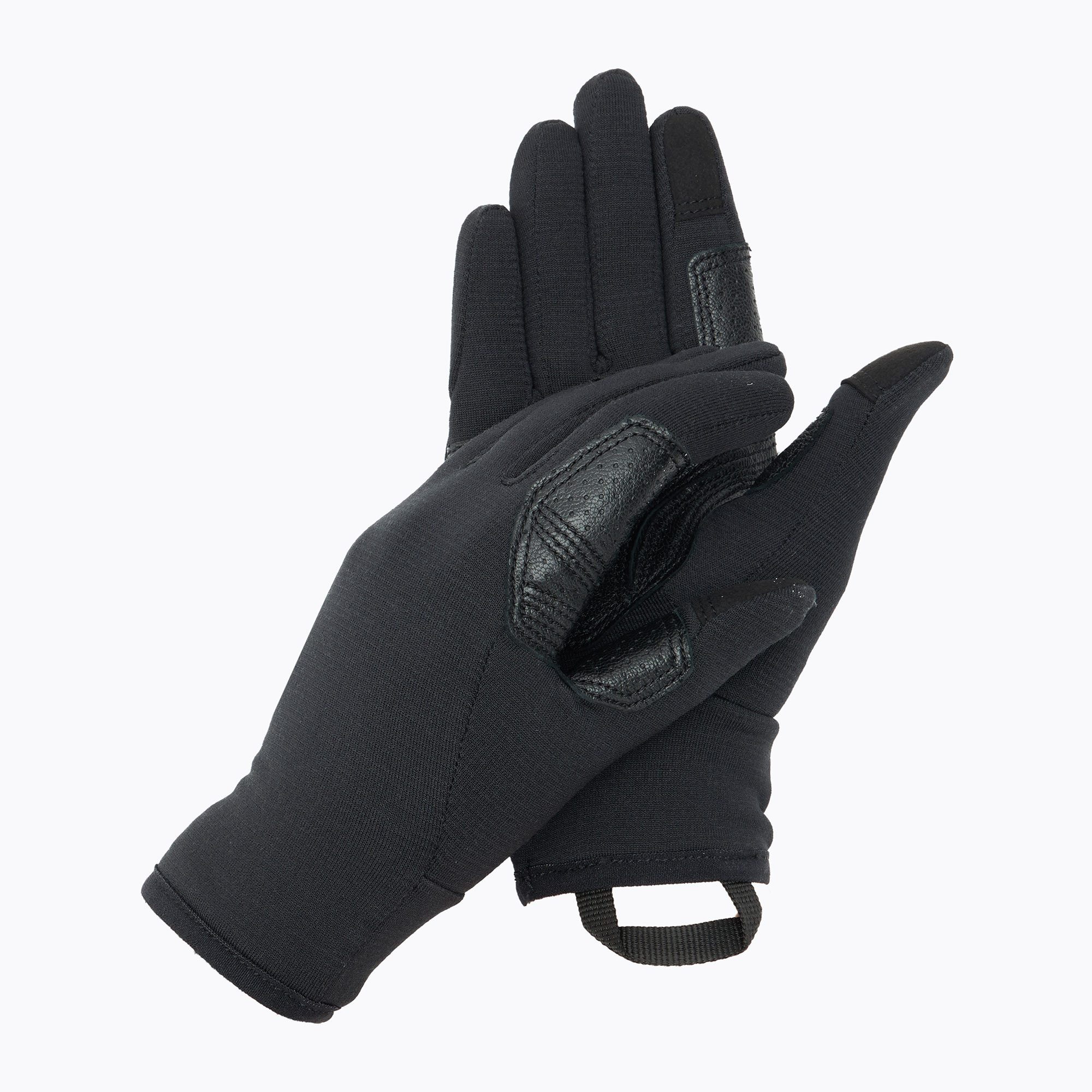 Mănuși de schi pentru femei ORTOVOX Fleece Light black raven (Fleece Light 5635900009)