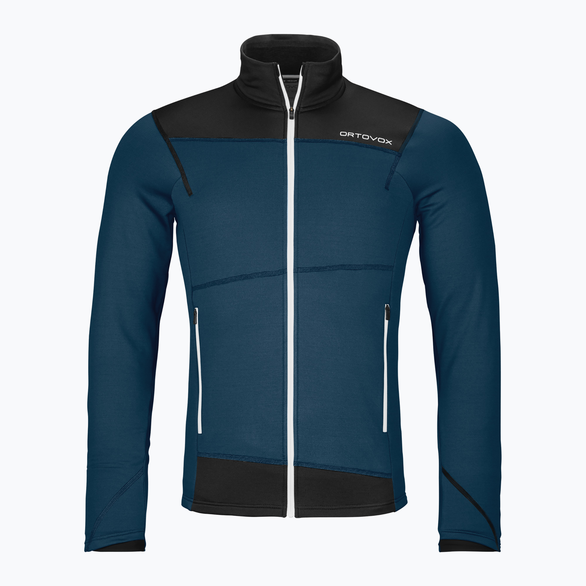 Bluză pentru bărbați ORTOVOX Fleece Light deep ocean
