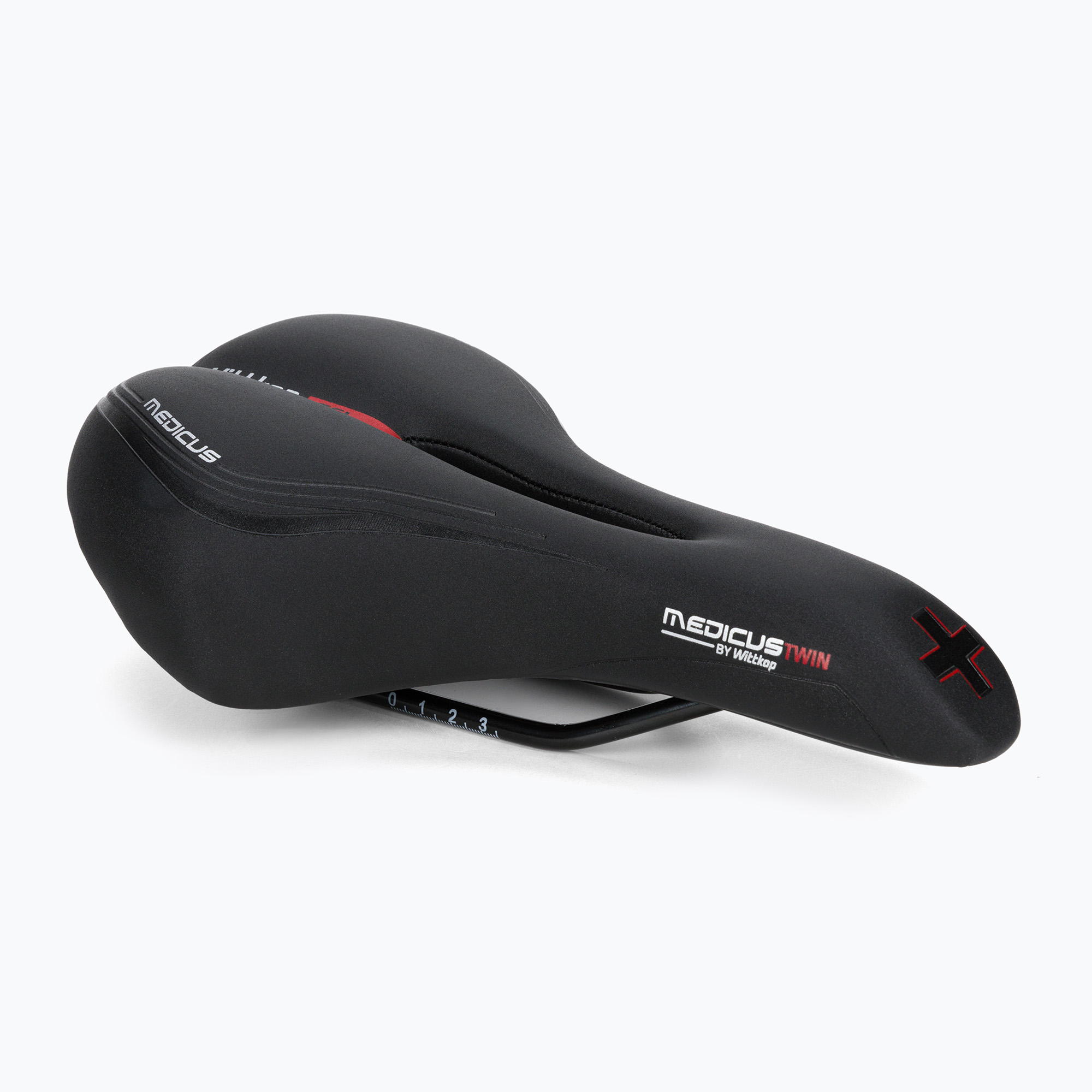 Șa de bicicletă Wittkop Medicus Twin 2.0 negru WT-999051202
