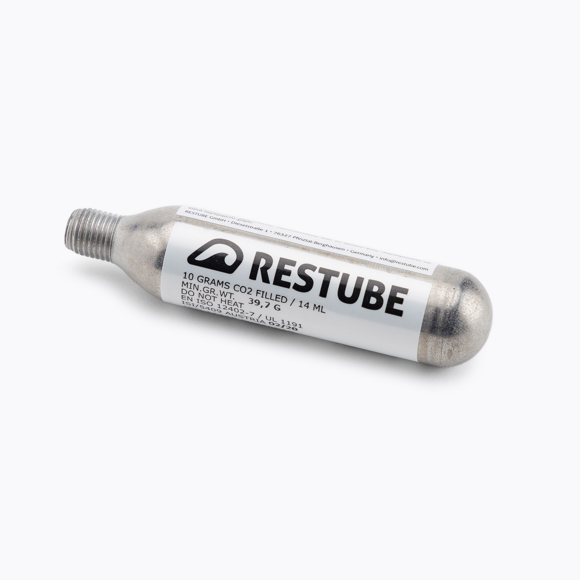 Cartușe de CO2 (2 bucăți 10,9g) pentru balize de plajă Restube MRA0001