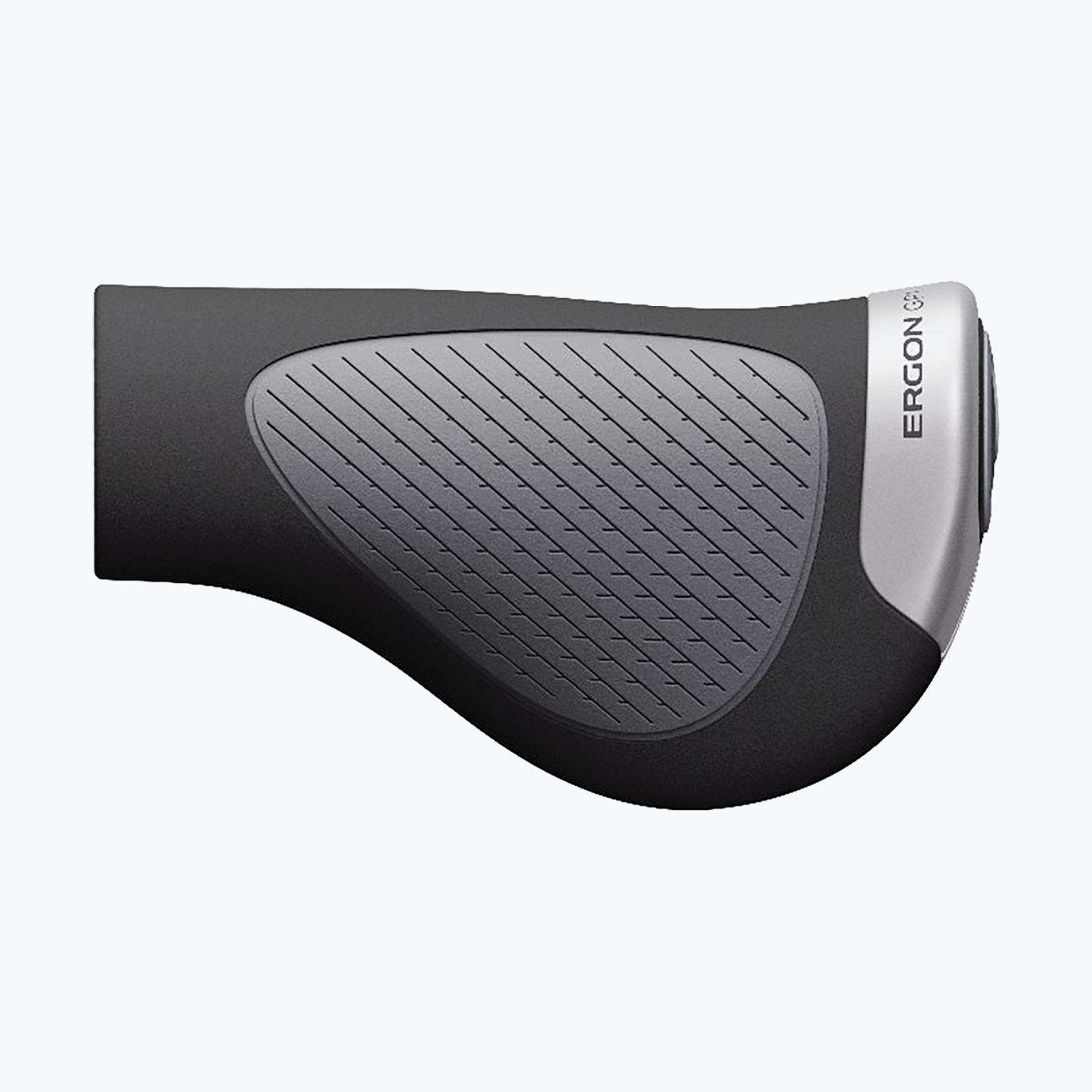 Mânere de ghidon Ergon GP1 Evo Single Twistshift black/grey (GP1 Evo Single Twistshift ER-42410310)