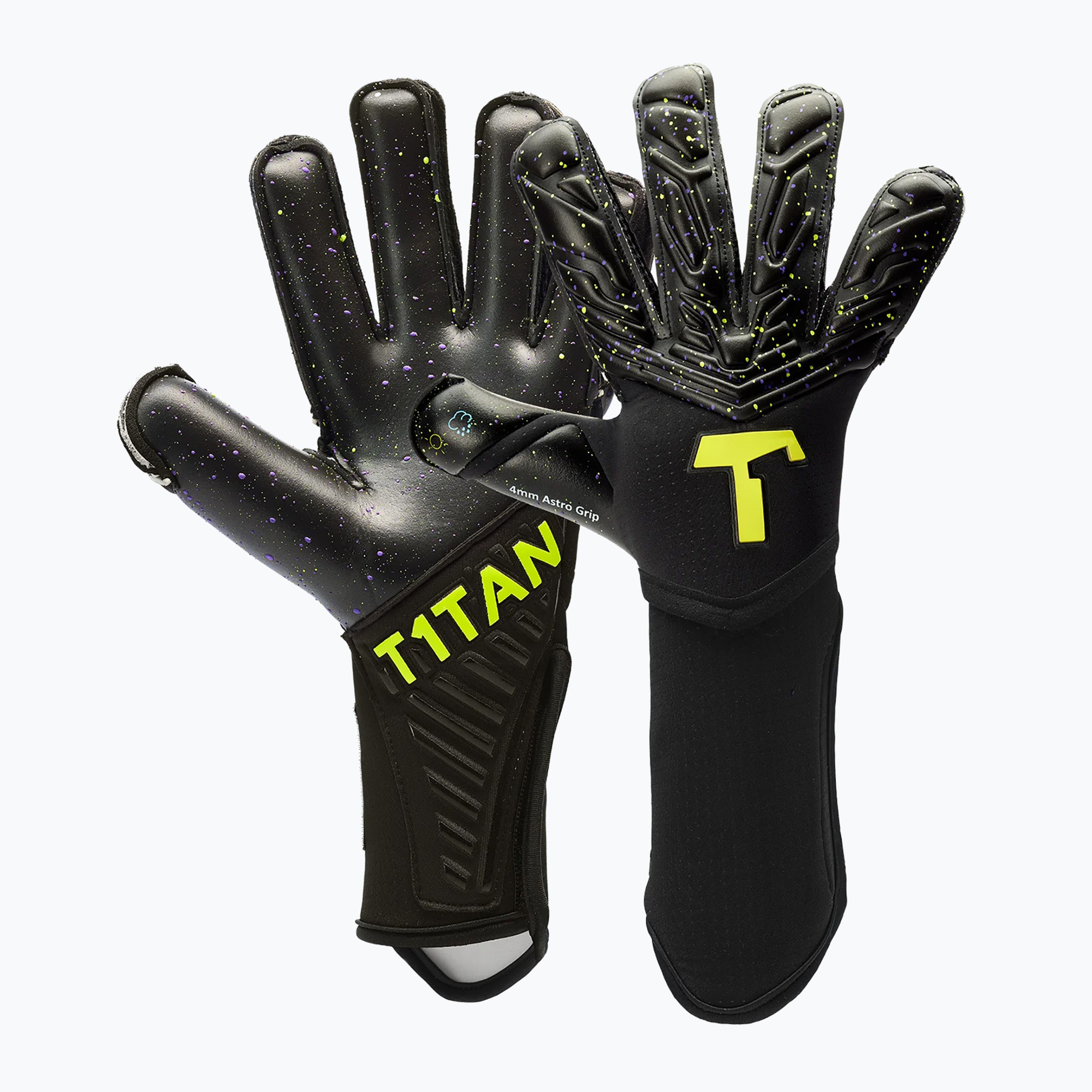 Mănuși de portar  T1TAN Alien Galaxy FP black