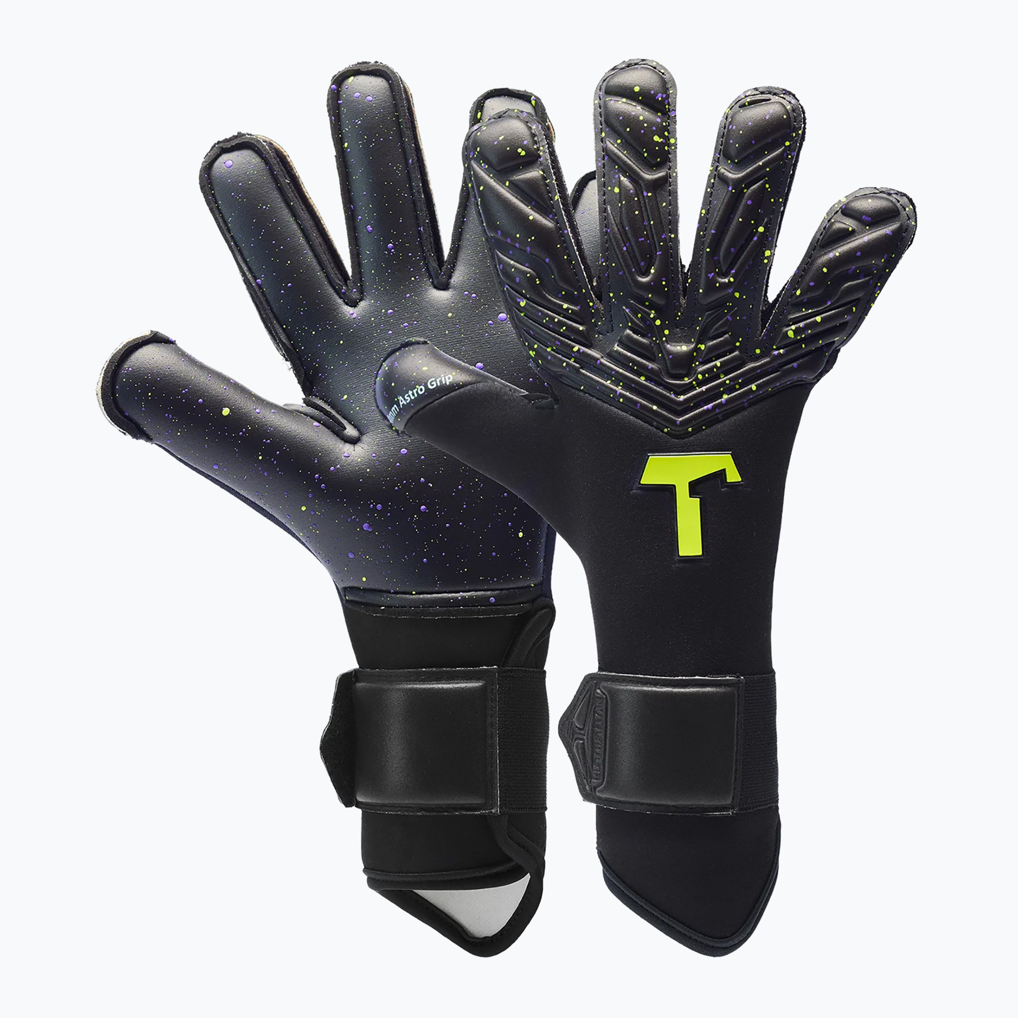Mănuși de portar pentru copii  T1TAN Alien Galaxy Junior FP black