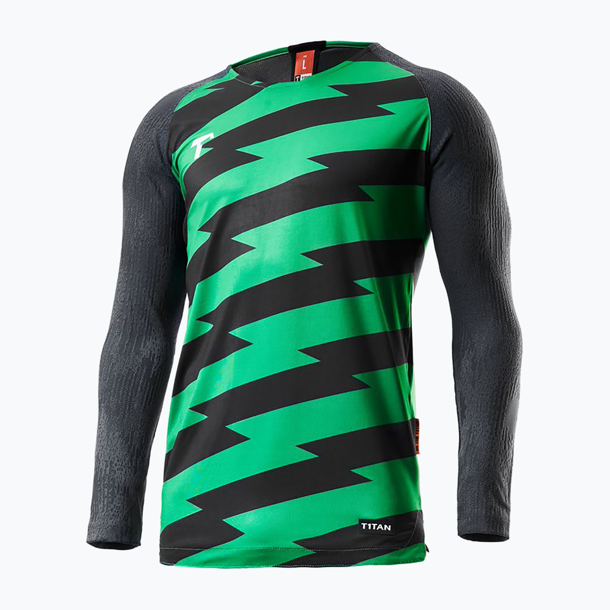 T1TAN tricou de portar pentru bărbați verde/negru 202023 (202023)