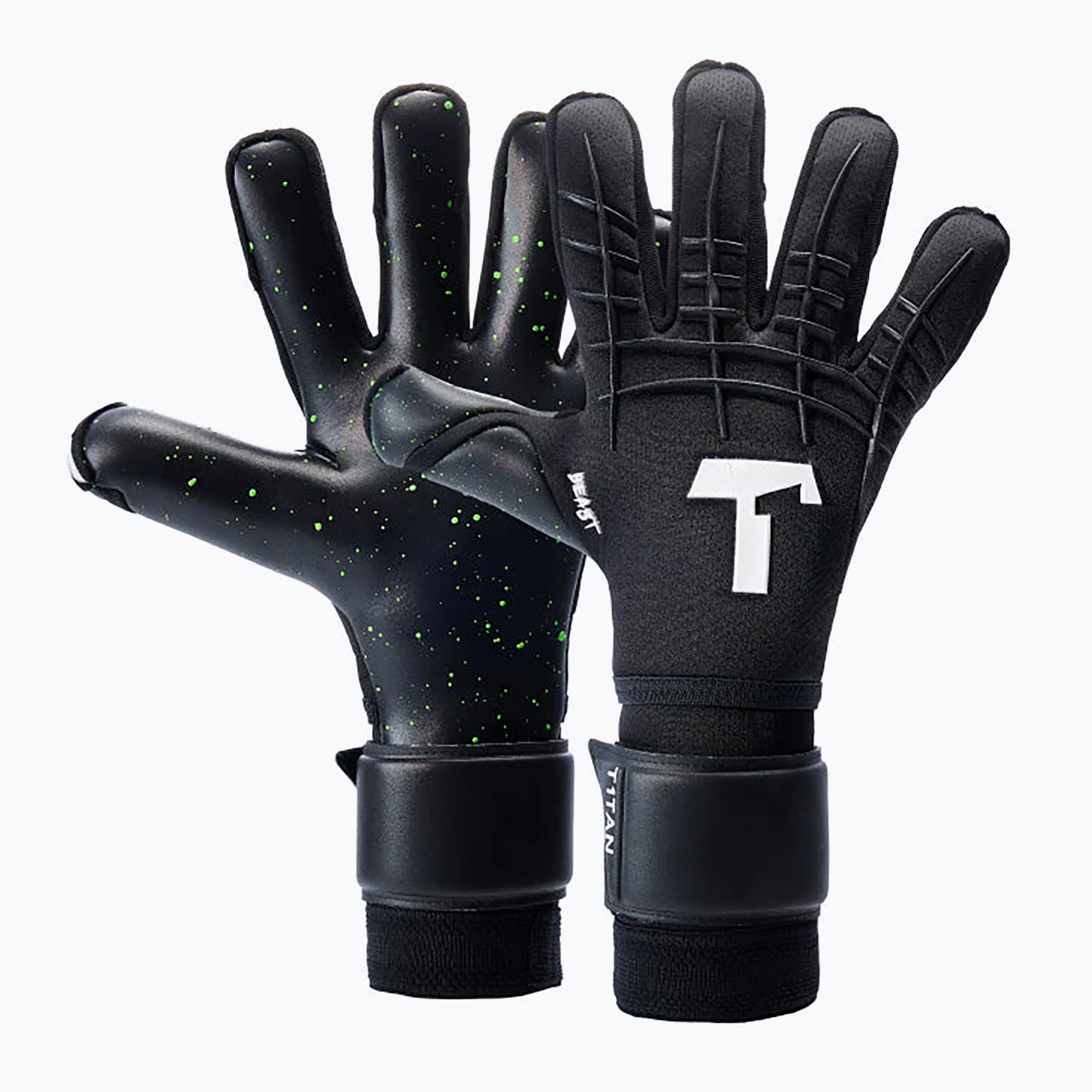 Mănuși de portar  T1TAN Black Beast 3.0 FP black
