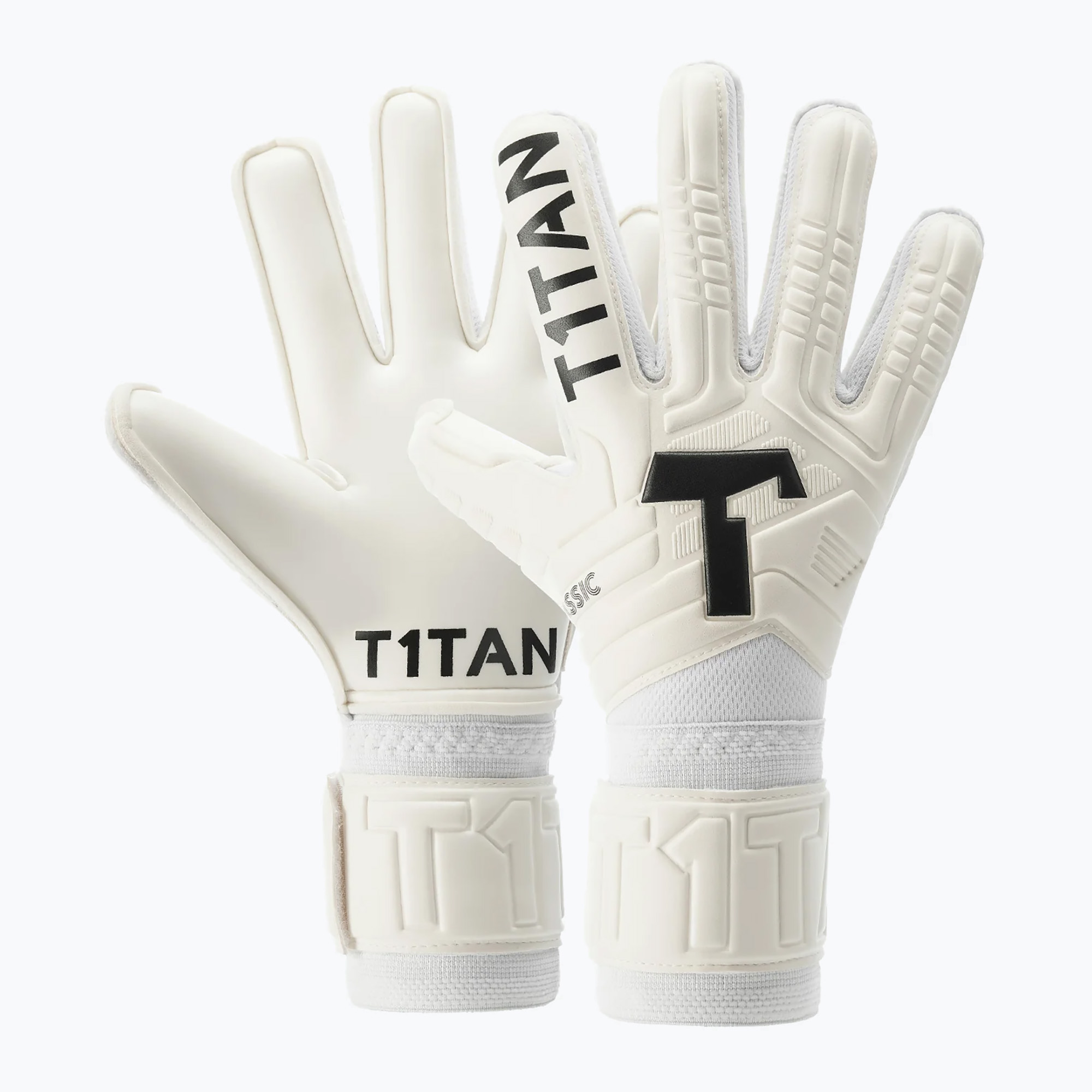 Mănuși de portar  T1TAN Classic 1.0 White-Out white
